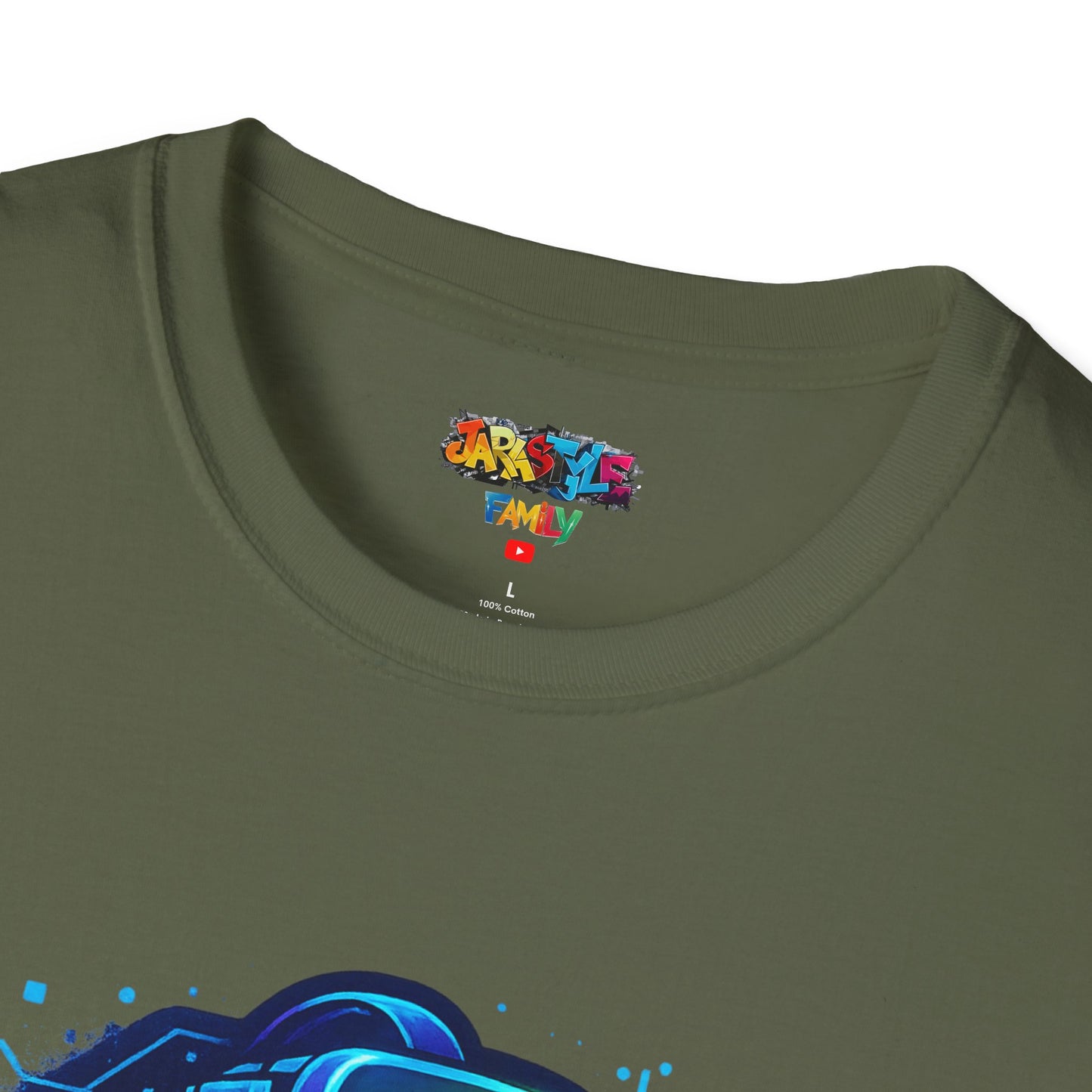 Gaming Family Unisex Softstyle T-Shirt, Casual Tee, Geeky Gift, Family Reunion, YouTube Fan Shirt, Holiday Gift