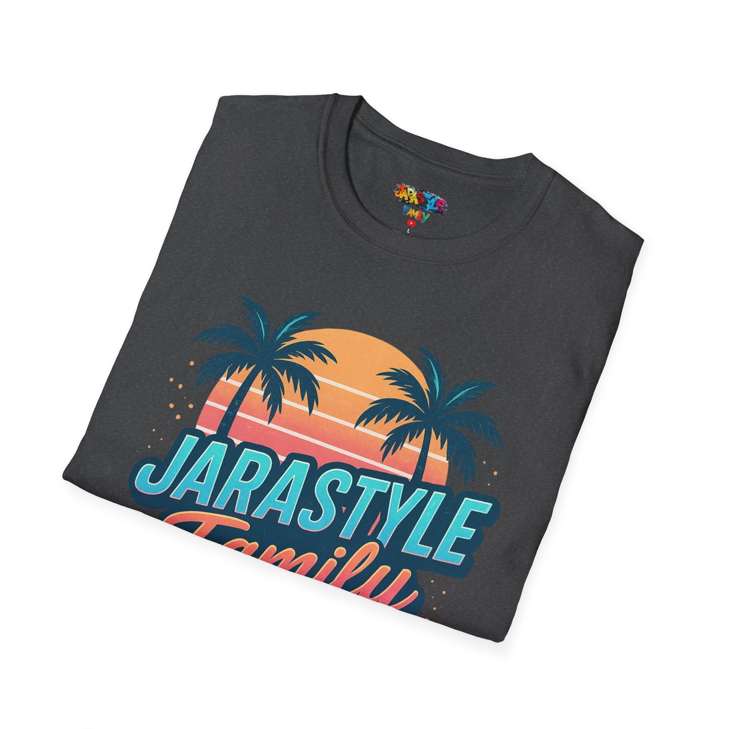 JARASTYLE Family T-Shirt - Unisex Softstyle Tee, Summer Vibes Shirt, Family Reunion Gift, Travel Clothing, YouTube Merchandise