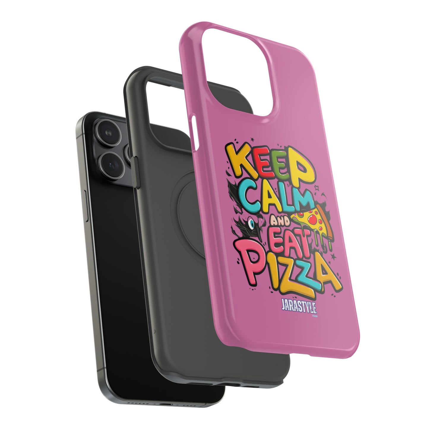 Keep Calm and Eat Pizza Phone Case | Jarastyle Culinary Collection