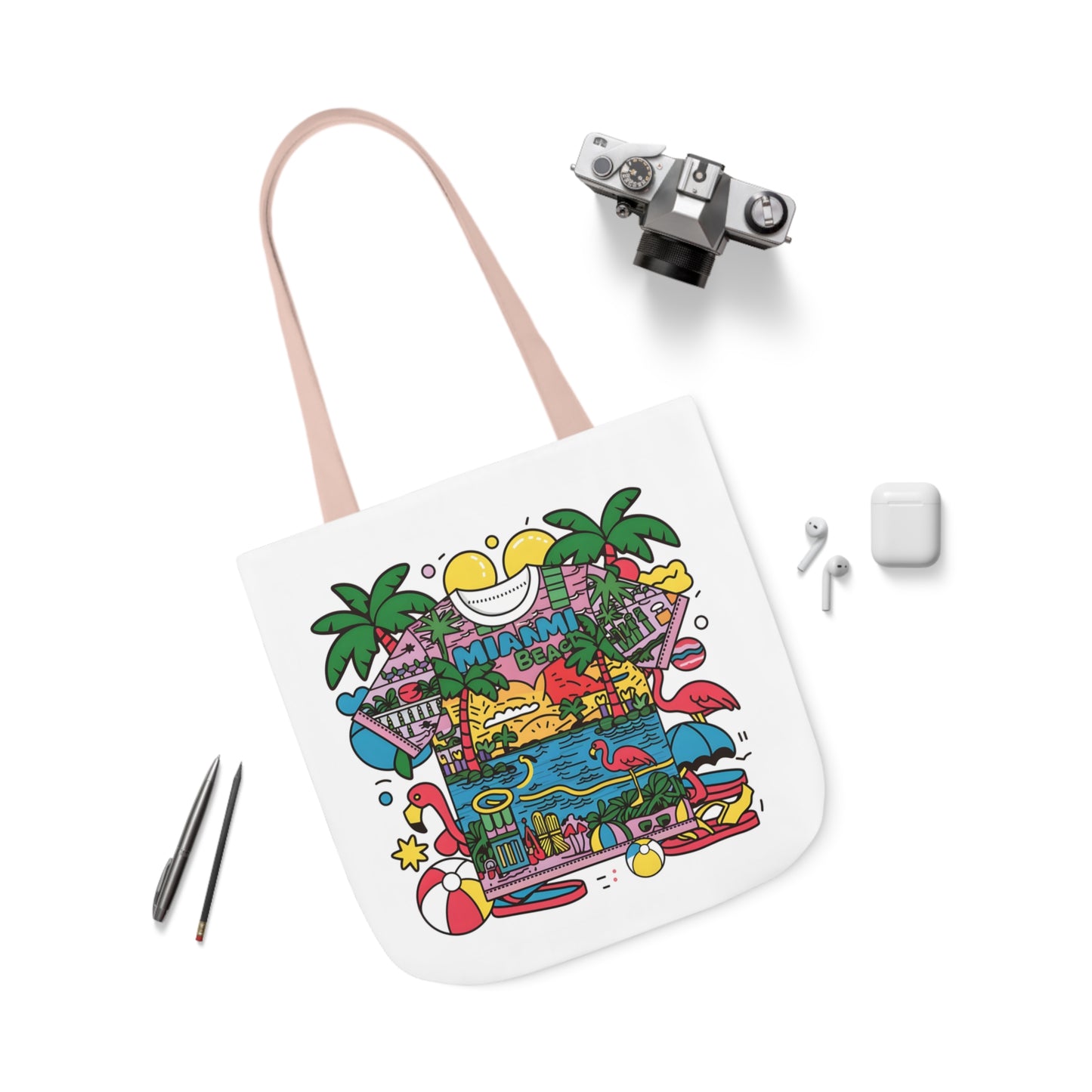 Miami Beach Vibes Tote: Sunshine & Style on the Go | Jarastyle Coastal Collection
