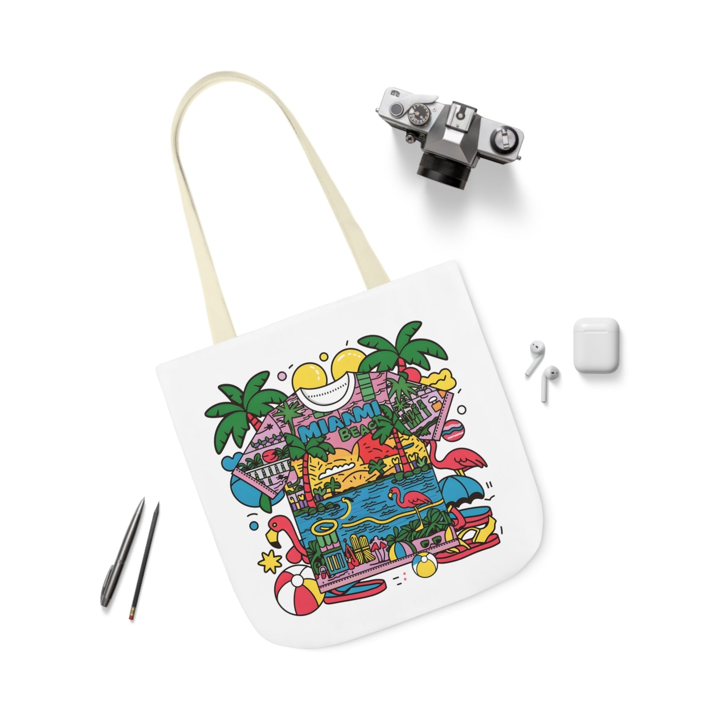 Miami Beach Vibes Tote: Sunshine & Style on the Go | Jarastyle Coastal Collection