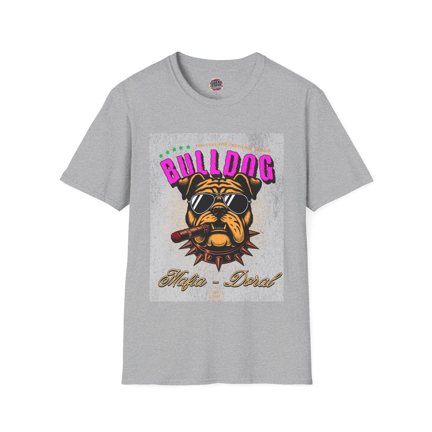 Doral Bulldog Pride Tee: Celebrate Community & Canine Companions | Jarastyle Local Collection