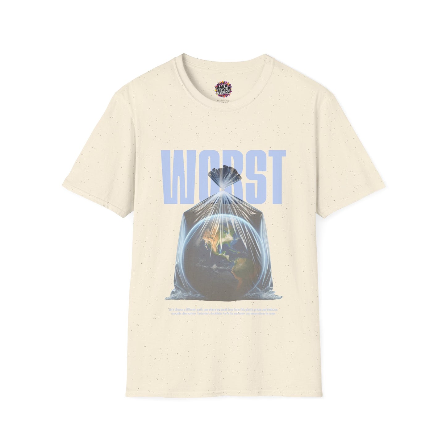 Planet in Peril Tee: A Call for Action | Jarastyle Eco Awareness Line