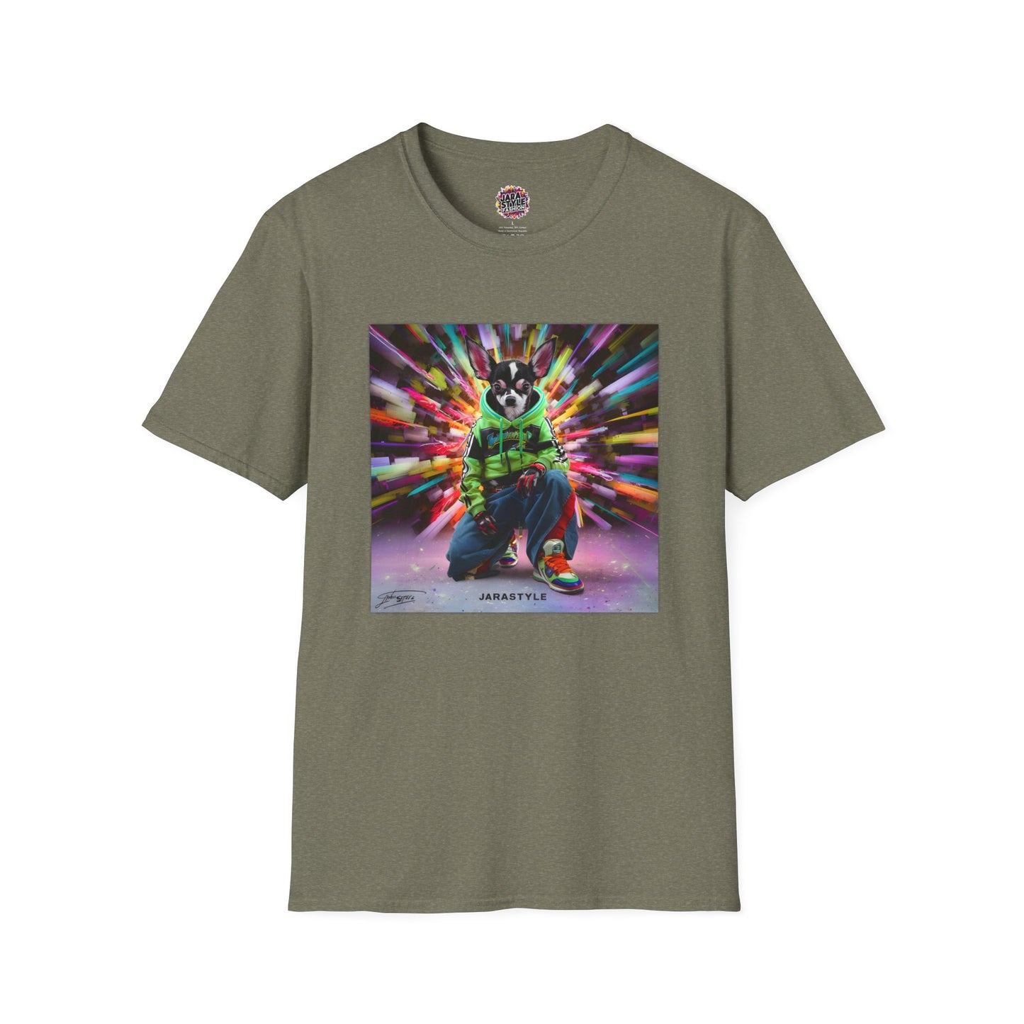 Chihuahua Hip Hop Fashion Tee: Urban Paws & Beats | Jarastyle Urban Pet Collection