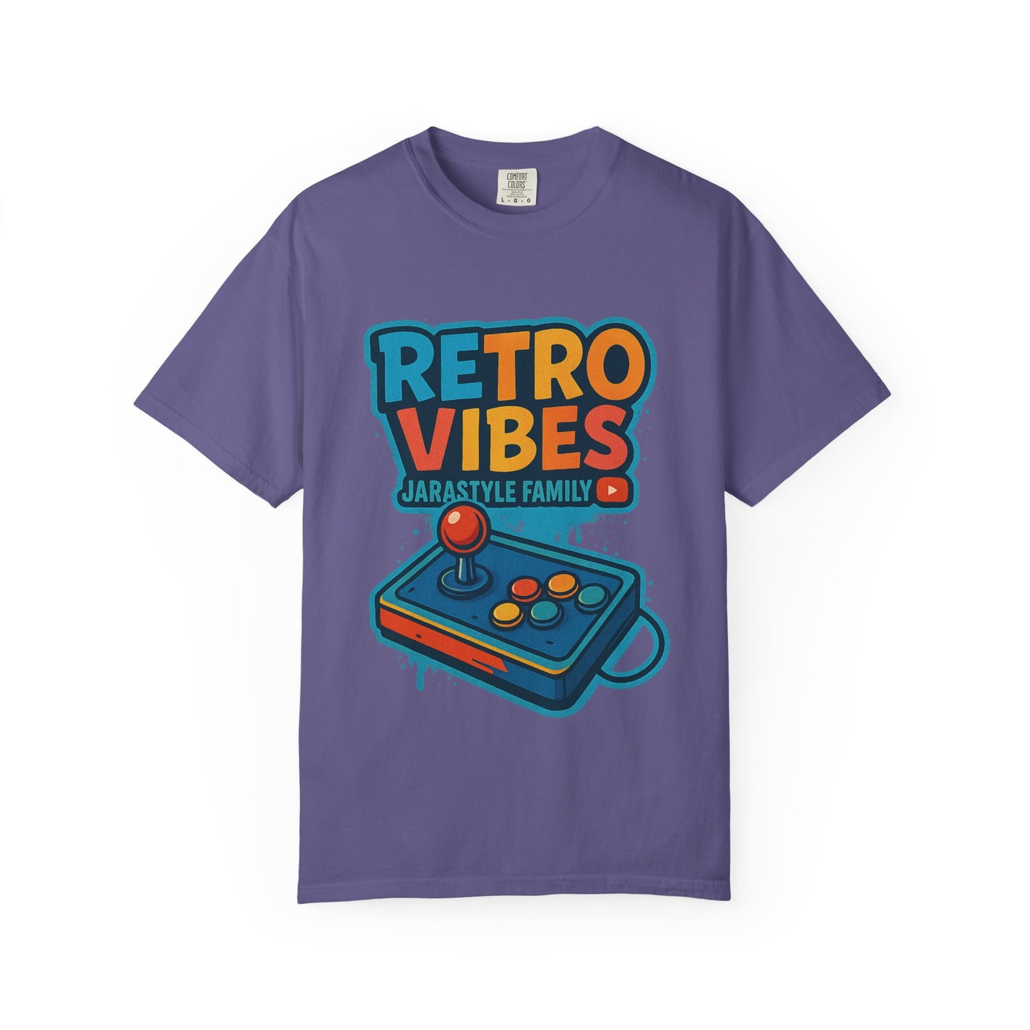 Retro Vibes Unisex T-Shirt | Gamer Apparel, Gift for Gamers, Casual Wear, YouTube Channel Merchandise, Vintage Gaming Tee