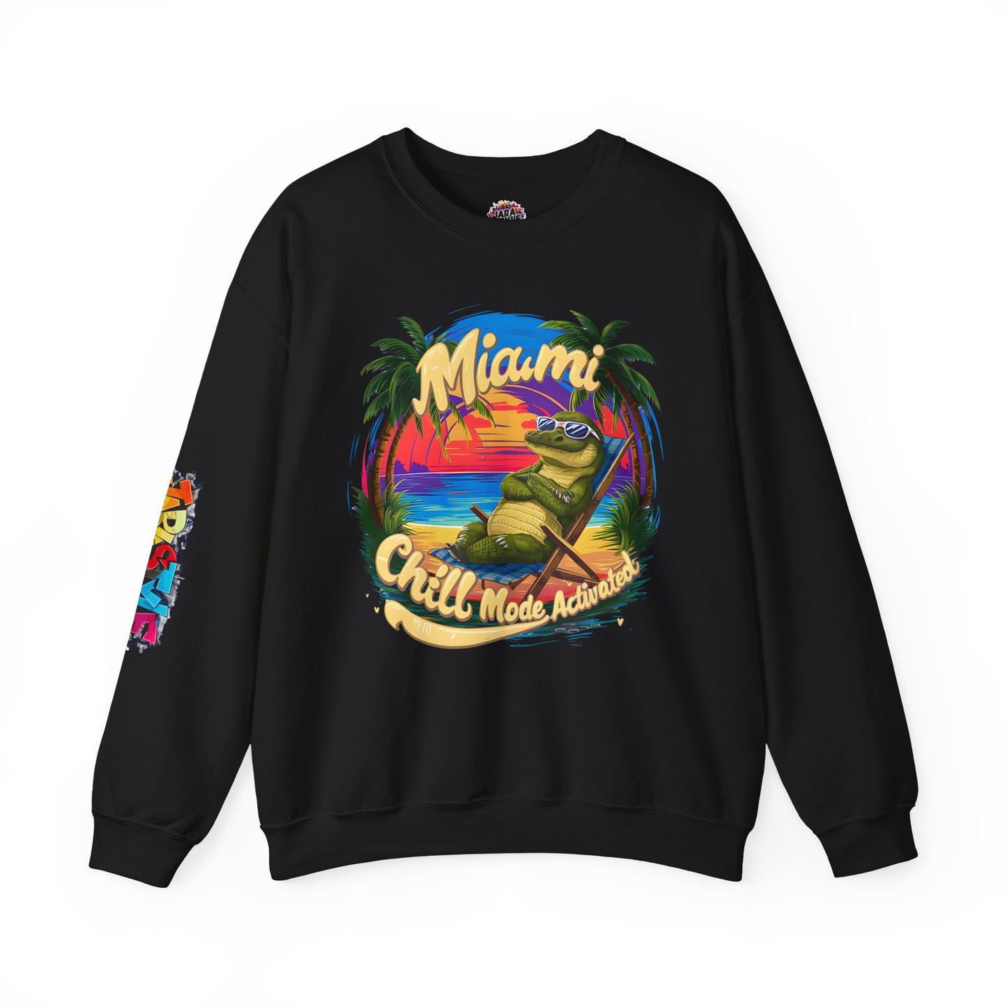 Miami Chilli Mode Activated Sweatshirt: Embrace the Vibes | Jarastyle Relax Collection