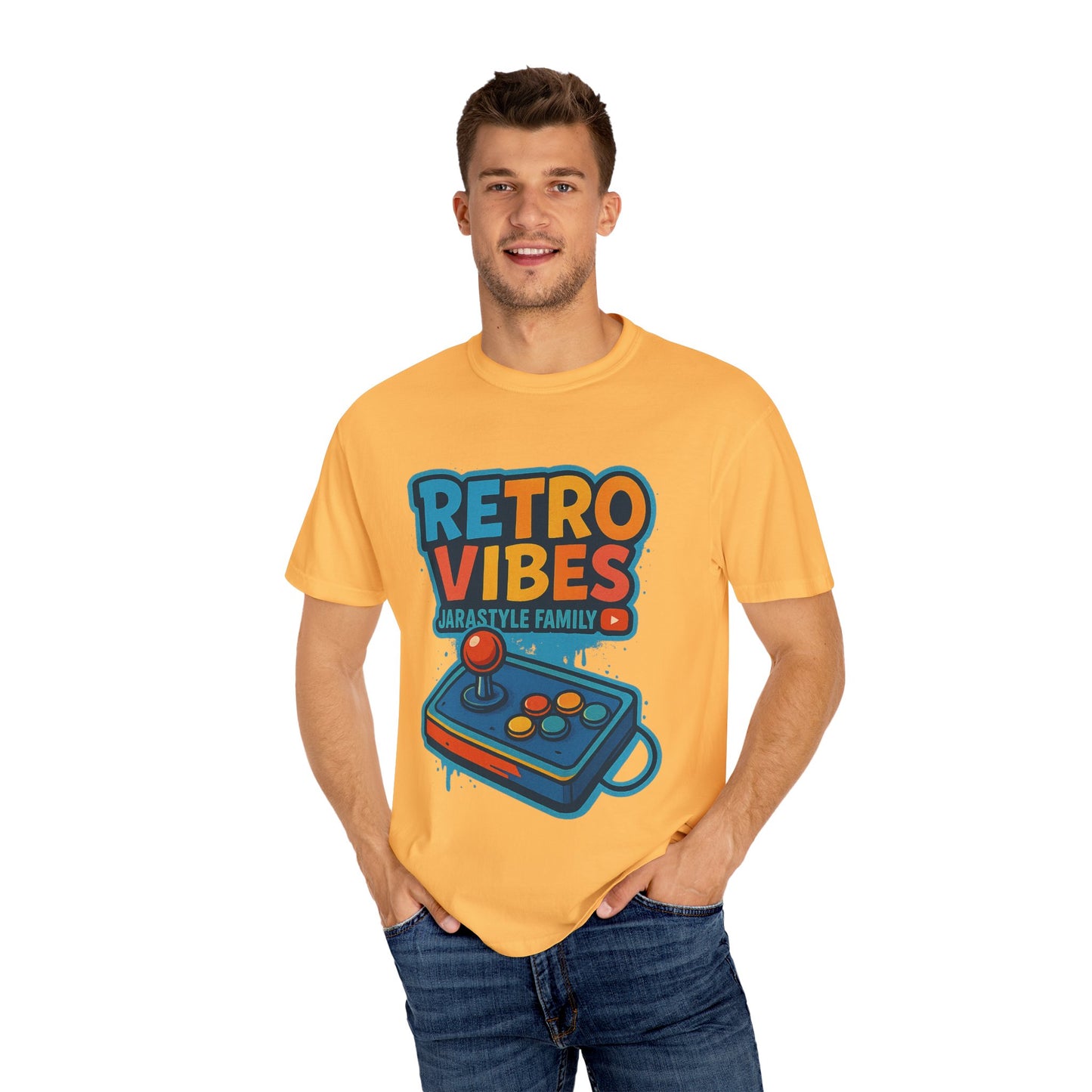 Retro Vibes Unisex T-Shirt | Gamer Apparel, Gift for Gamers, Casual Wear, YouTube Channel Merchandise, Vintage Gaming Tee
