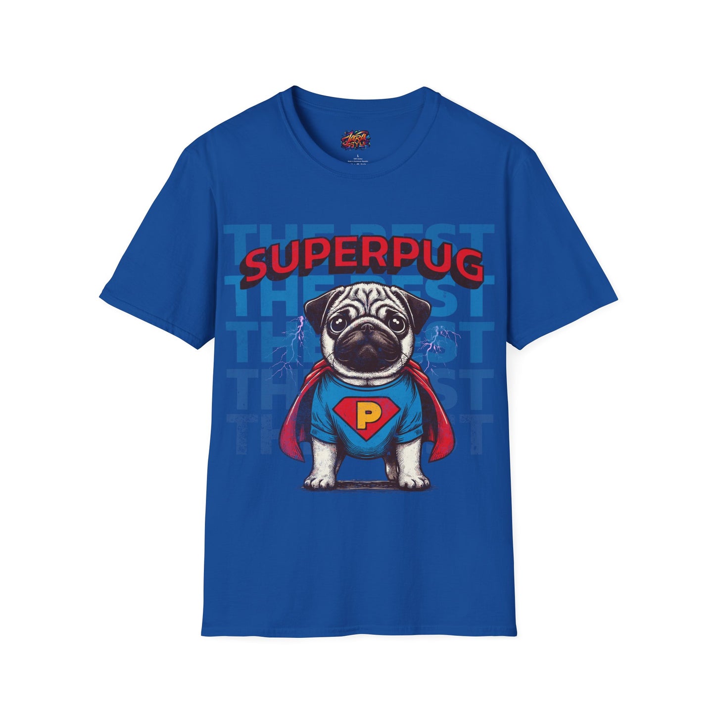 SuperPug Tee: Unleash Your Inner Hero | Jarastyle Collection