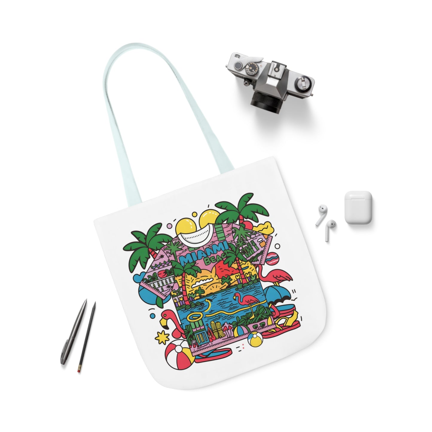 Miami Beach Vibes Tote: Sunshine & Style on the Go | Jarastyle Coastal Collection