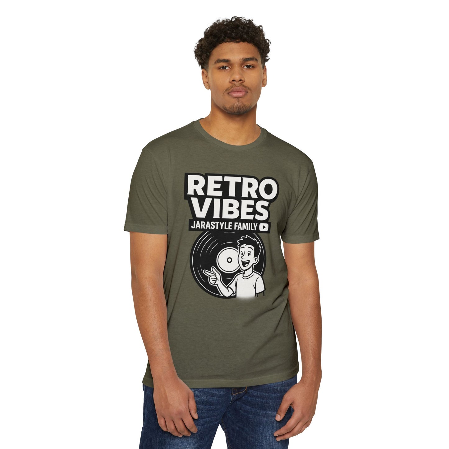 Retro Vibes Unisex T-Shirt, Good Vibes Tee, Nostalgic Graphic Tee, Music Lover Gift, 80s Inspired Apparel