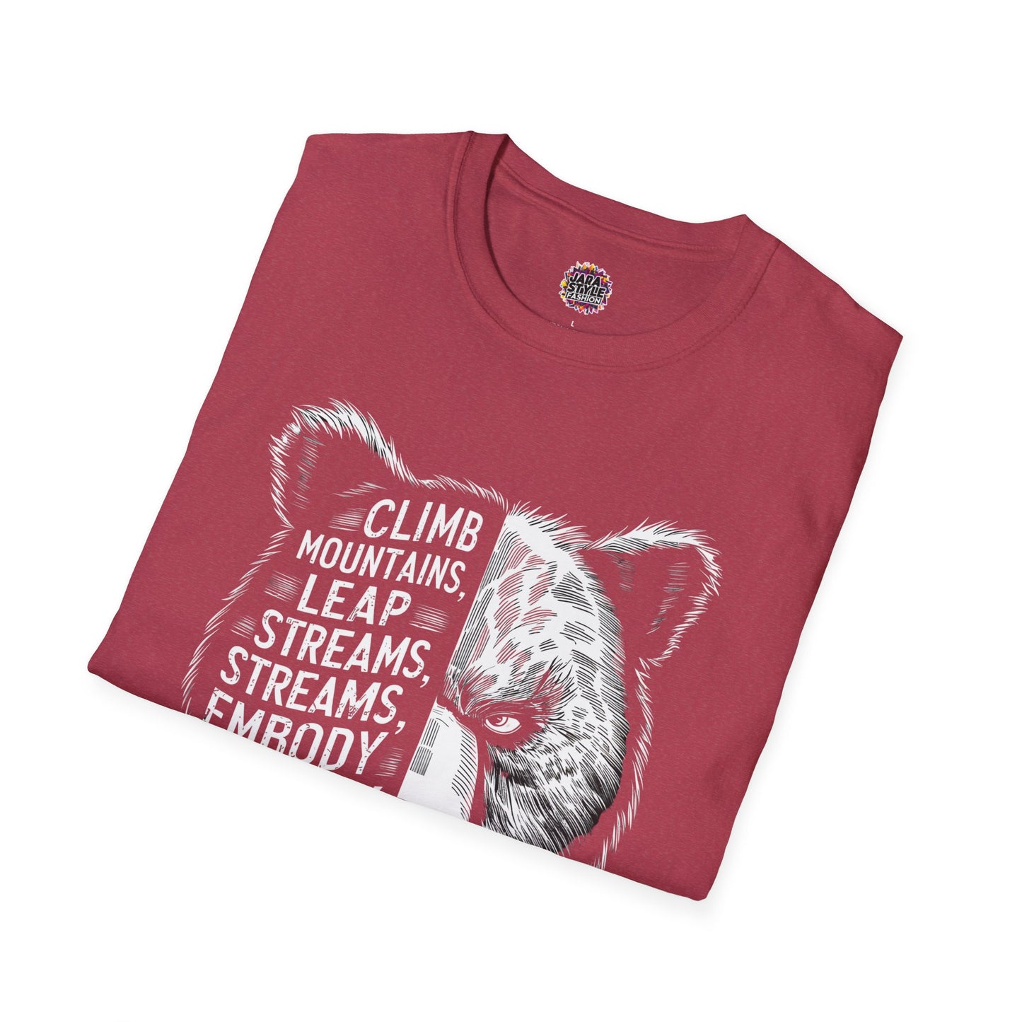 Climb the Mountain Hard Tee: Conquer Your Peaks | Jarastyle Ascent Collection