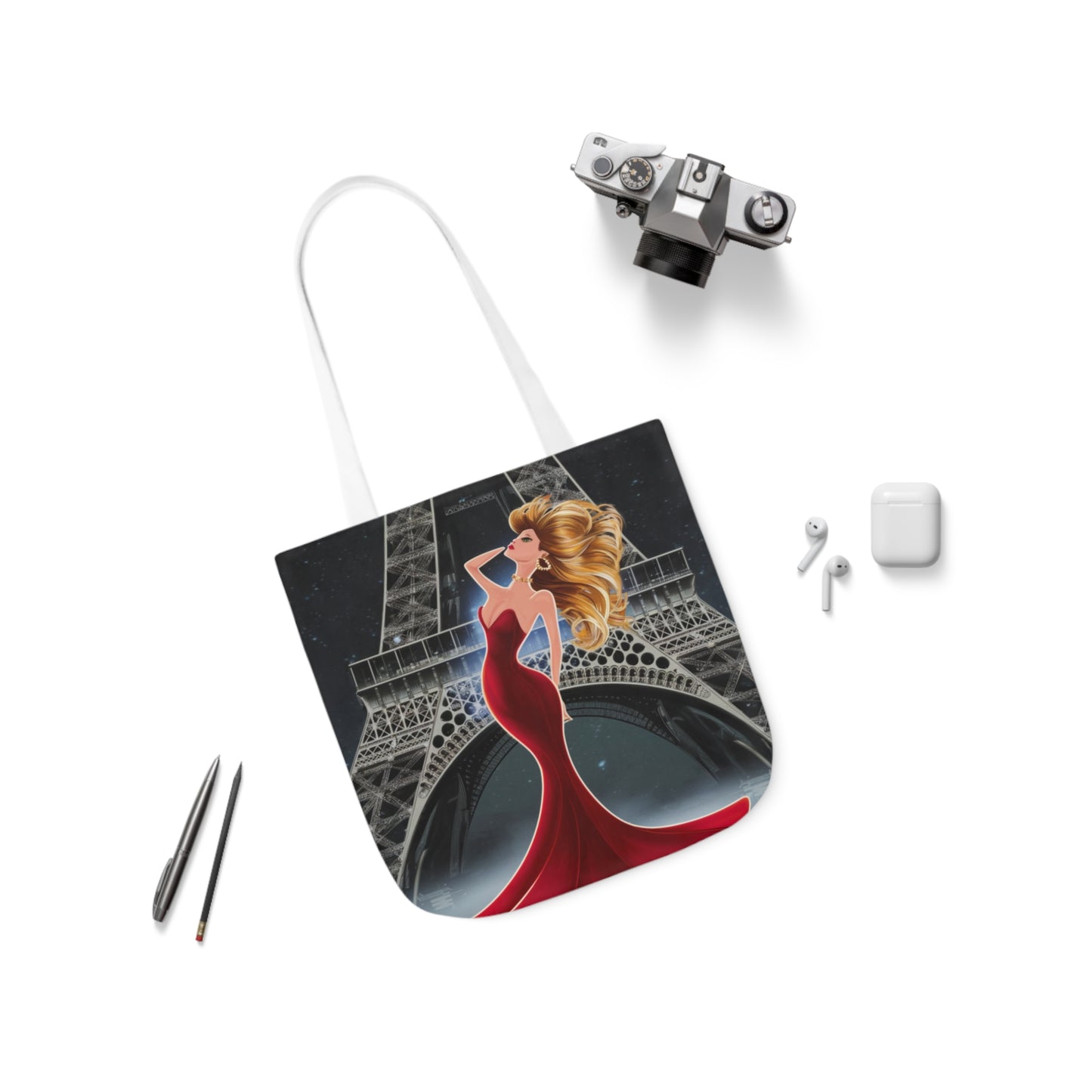Parisian Charm Tote Bag: Carry the Spirit of France | Jarastyle World Cities Collection
