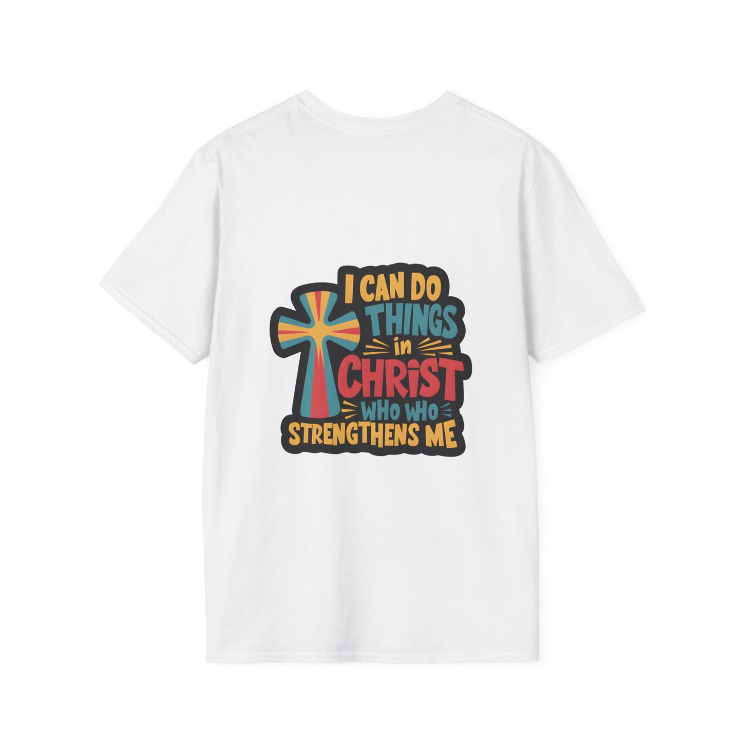 Faith Strength Tee: 'I Can Do All Things Through Christ' | Jarastyle Collection