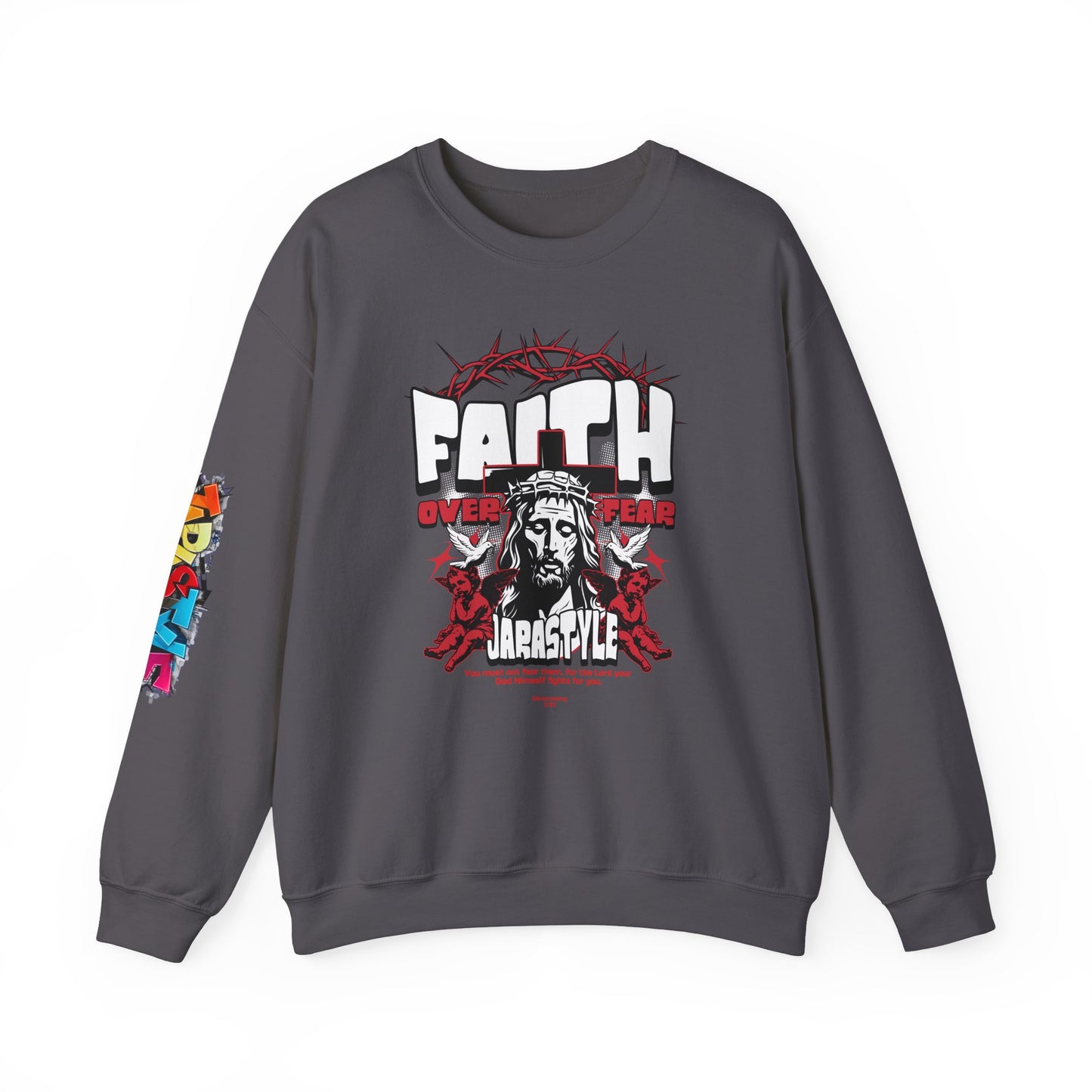 Faith in Jesus Sweatshirt: Warmth & Devotion | Jarastyle Divine Collection