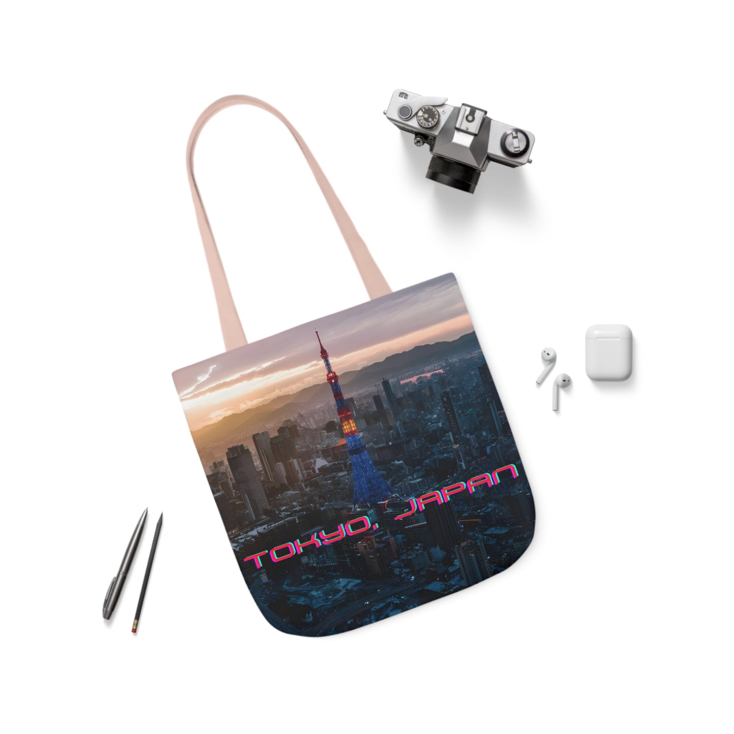 Tokyo Dreams Tote Bag: Carry the Heart of Japan | Jarastyle Travel Collection