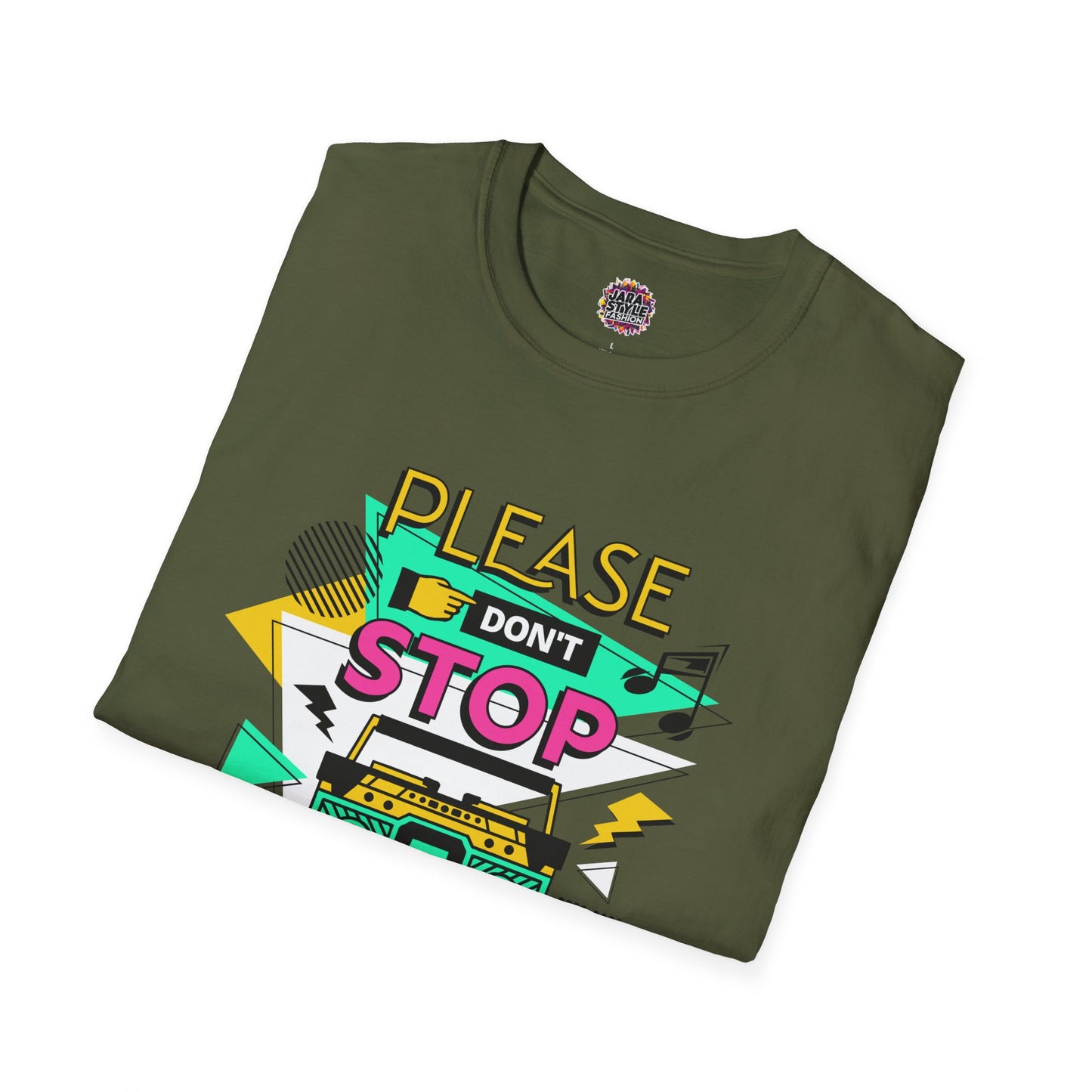 Please Don't Stop the Music Tee: Endless Beats | Jarastyle Rhythm Collection