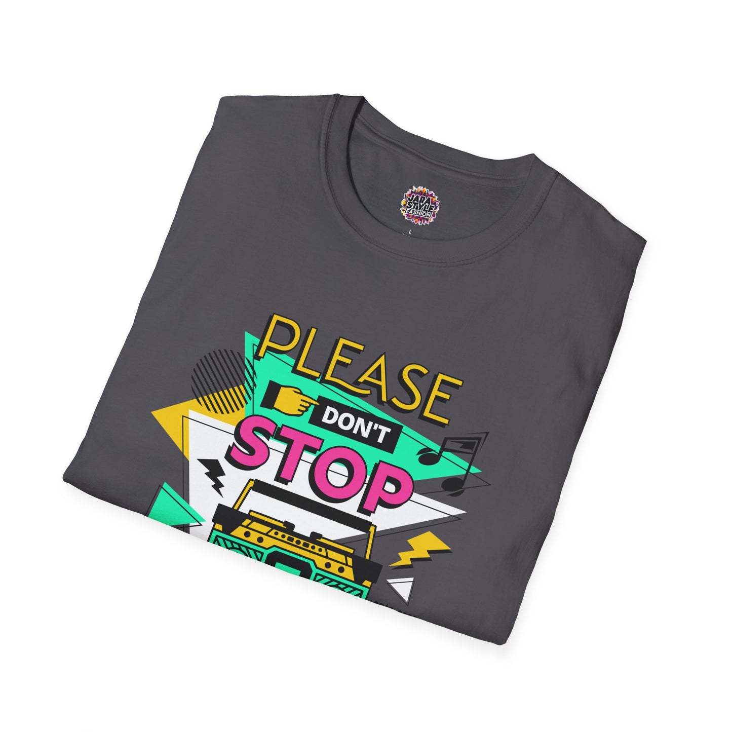 Please Don't Stop the Music Tee: Endless Beats | Jarastyle Rhythm Collection