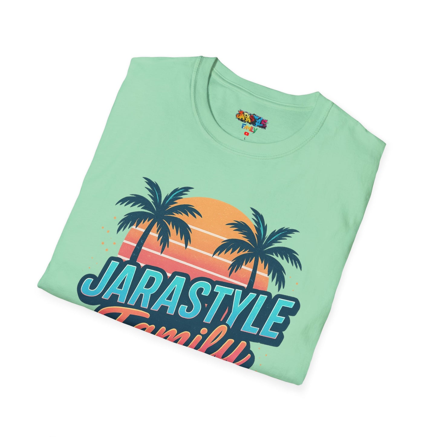 JARASTYLE Family T-Shirt - Unisex Softstyle Tee, Summer Vibes Shirt, Family Reunion Gift, Travel Clothing, YouTube Merchandise