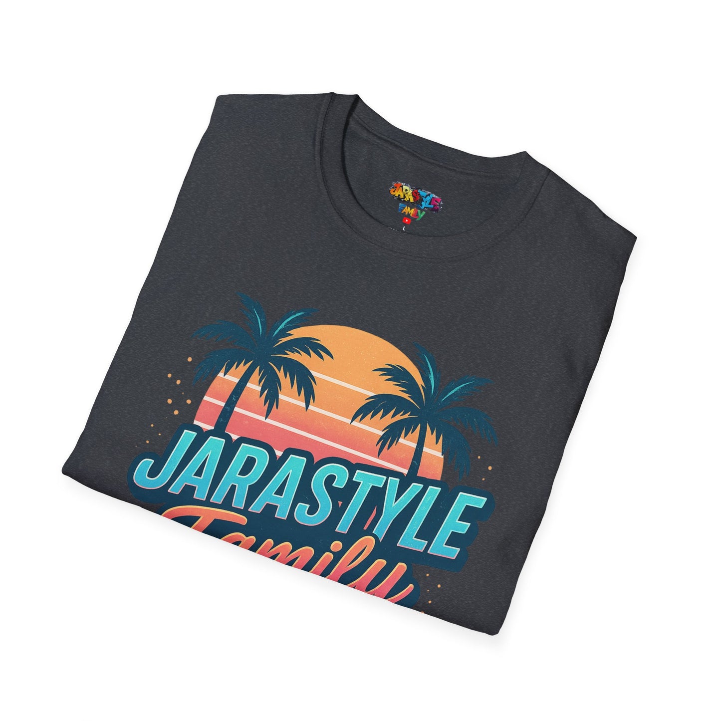 JARASTYLE Family T-Shirt - Unisex Softstyle Tee, Summer Vibes Shirt, Family Reunion Gift, Travel Clothing, YouTube Merchandise