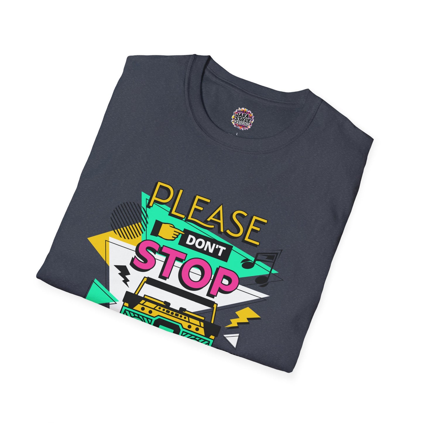 Please Don't Stop the Music Tee: Endless Beats | Jarastyle Rhythm Collection