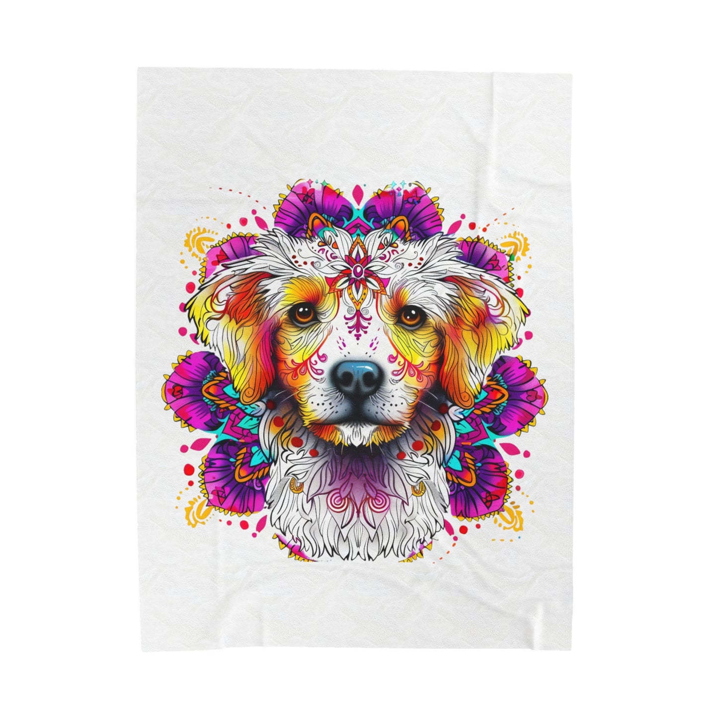 Mantra Dog Blanket: Cozy Comfort & Canine Wisdom | Jarastyle Pet Collection"