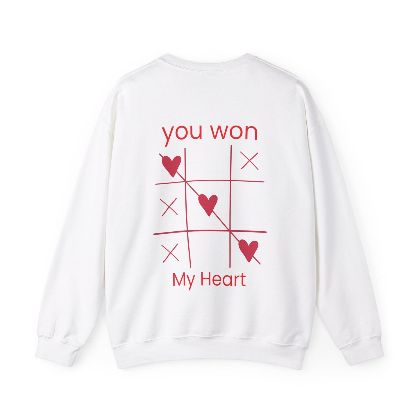 You Won My Heart Sweatshirt: A Love Declaration | Jarastyle Romance Collection