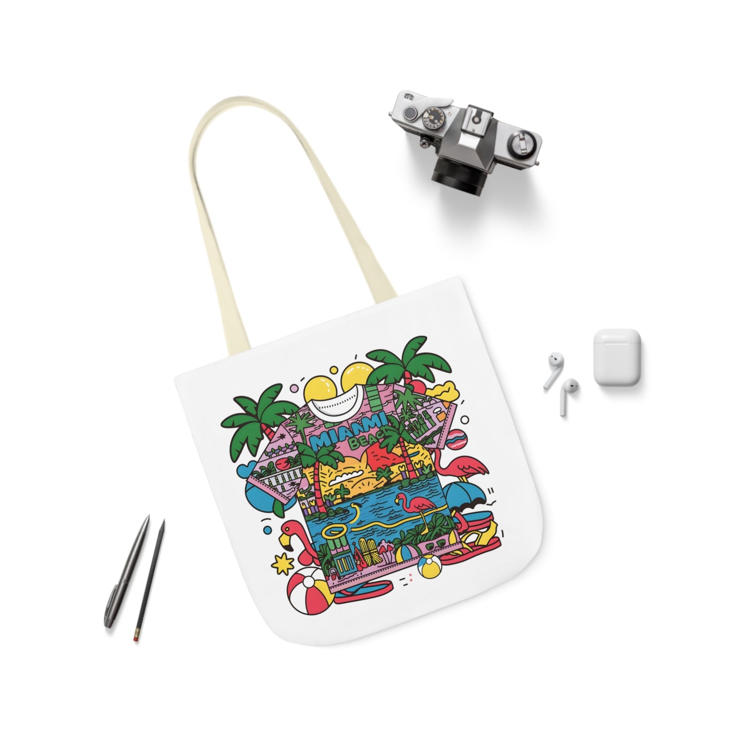 Miami Beach Vibes Tote: Sunshine & Style on the Go | Jarastyle Coastal Collection
