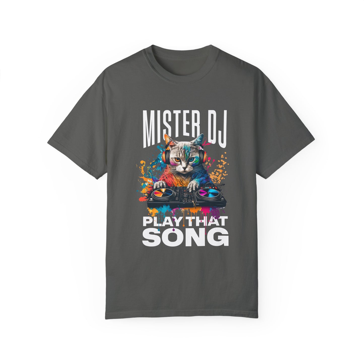 Mister DJ Play That Song Tee: Soundtrack of the Night | Jarastyle Music Lovers Collection