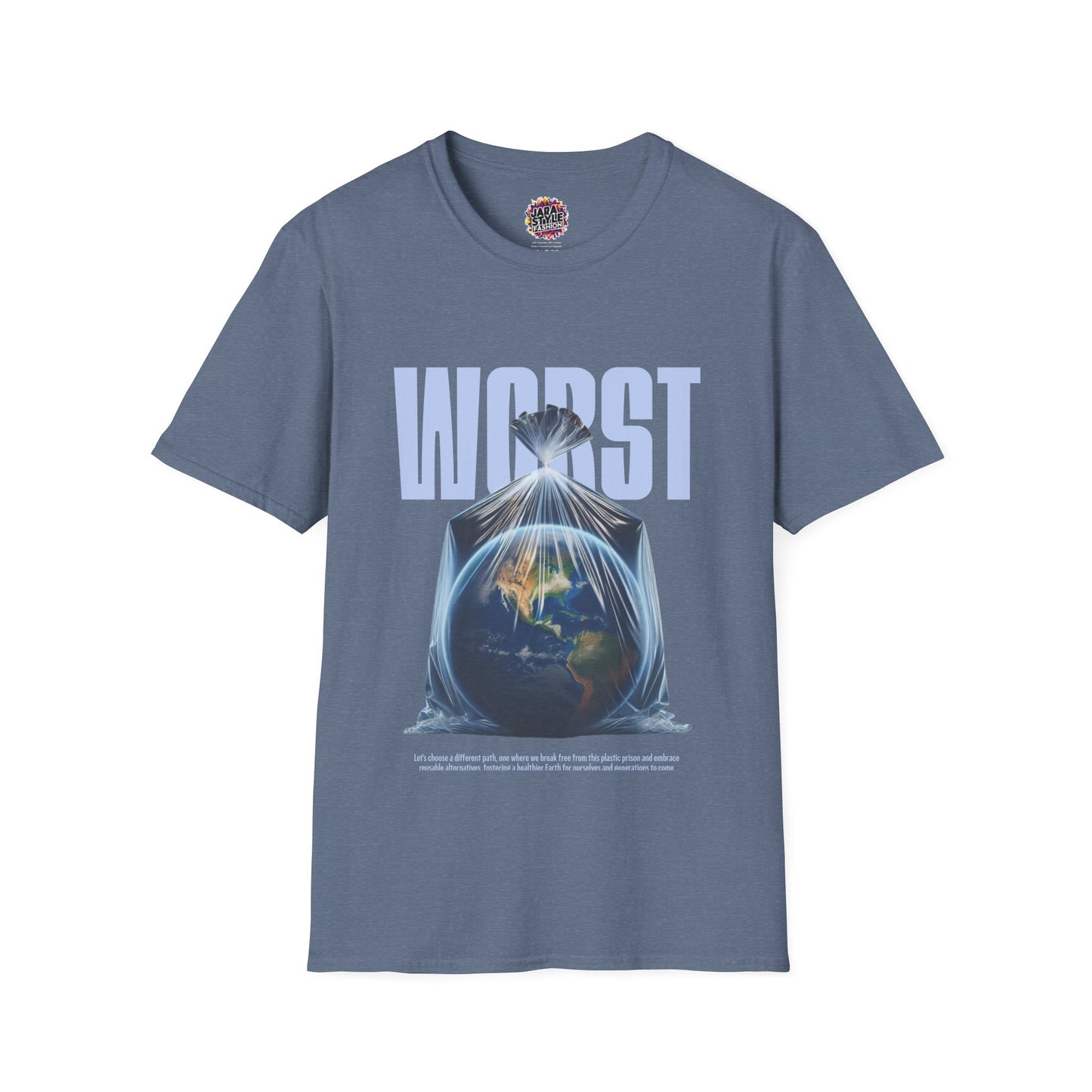 Planet in Peril Tee: A Call for Action | Jarastyle Eco Awareness Line