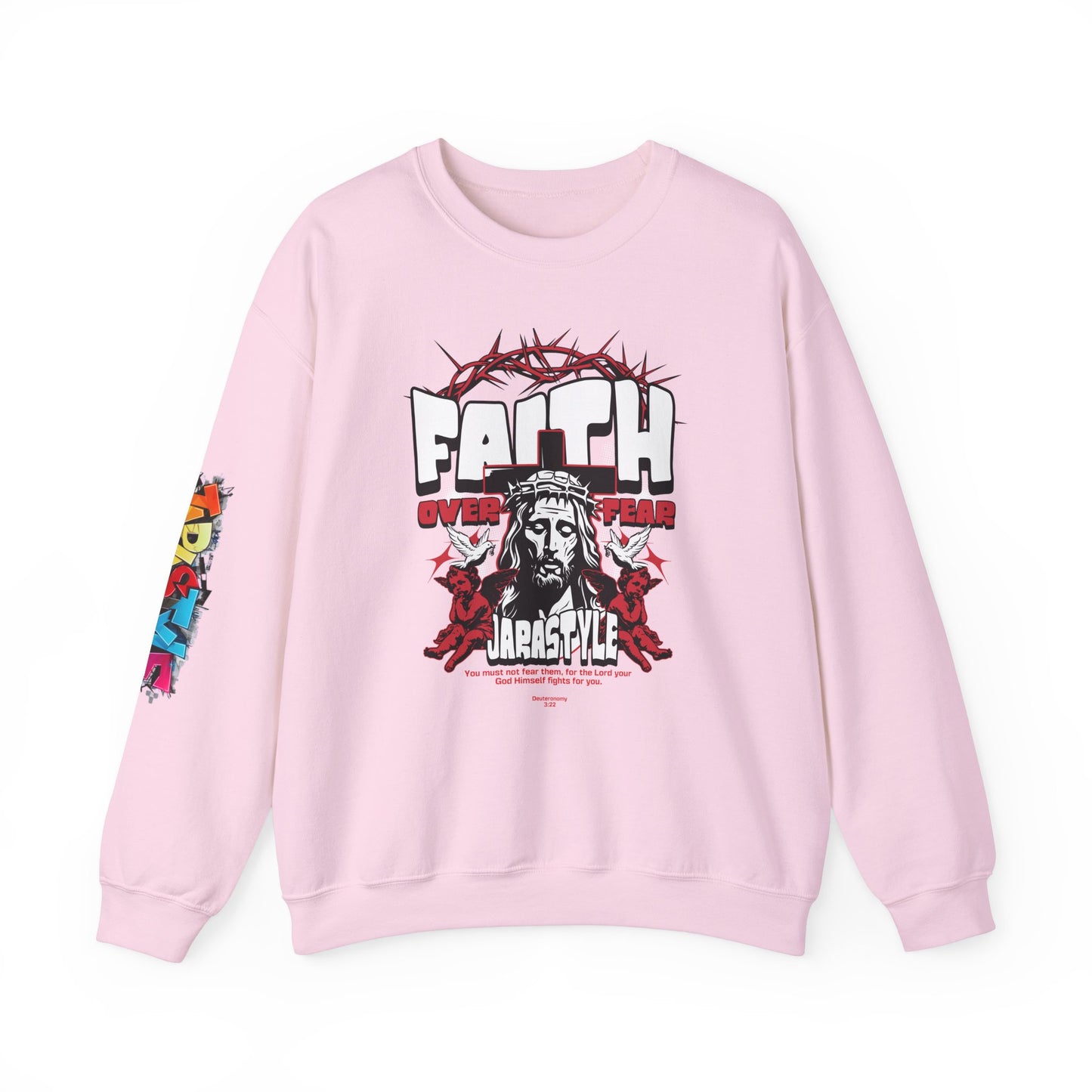 Faith in Jesus Sweatshirt: Warmth & Devotion | Jarastyle Divine Collection