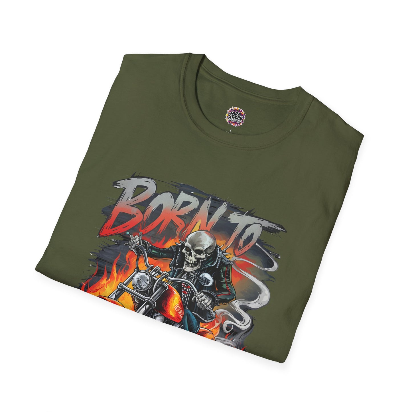 Born to Ride Tee: Freedom on Two Wheels | Jarastyle Adventure Collection