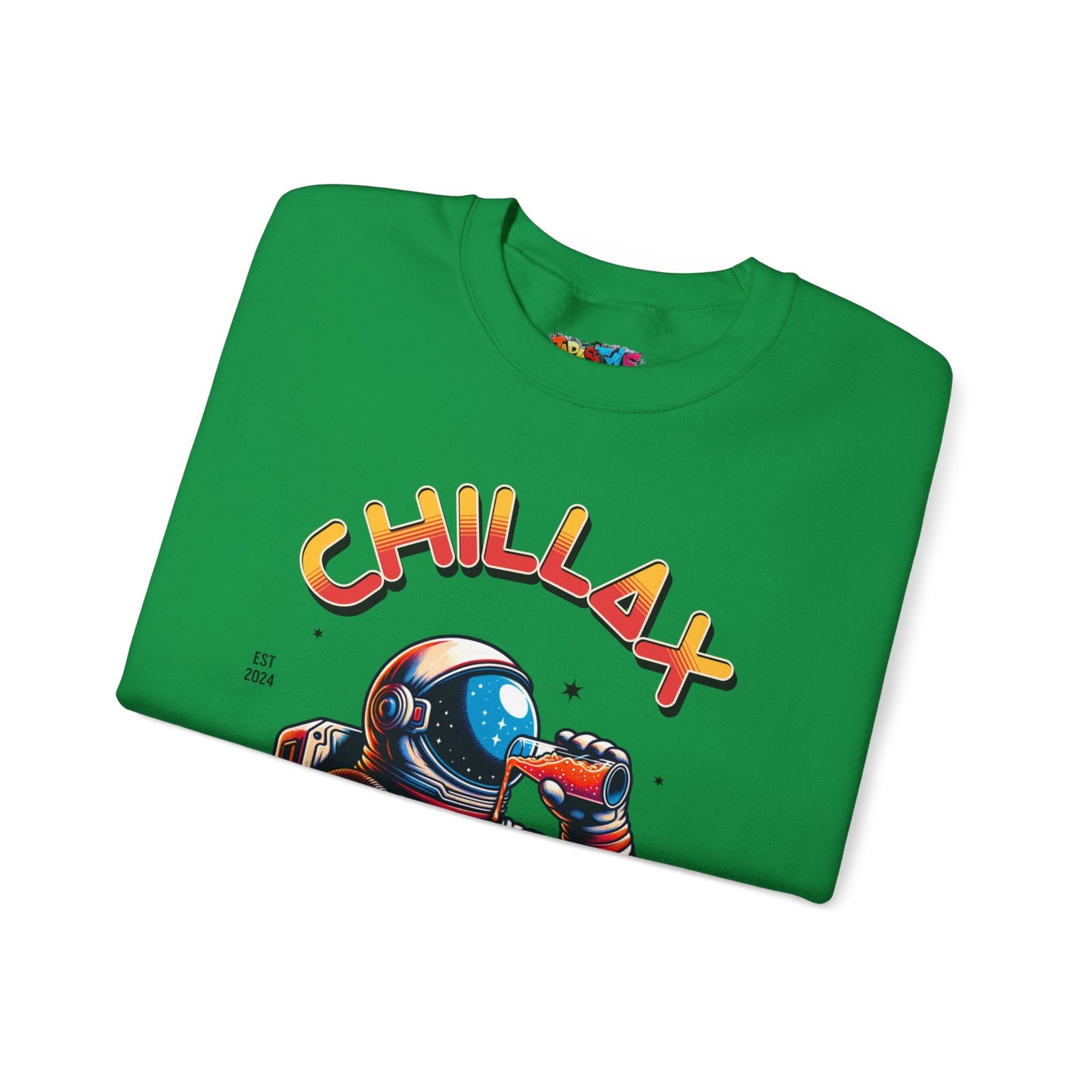 Chillax & Enjoy the Ramp Sweatshirt: Skateboarding Vibes | Jarastyle Skate Fam Collection