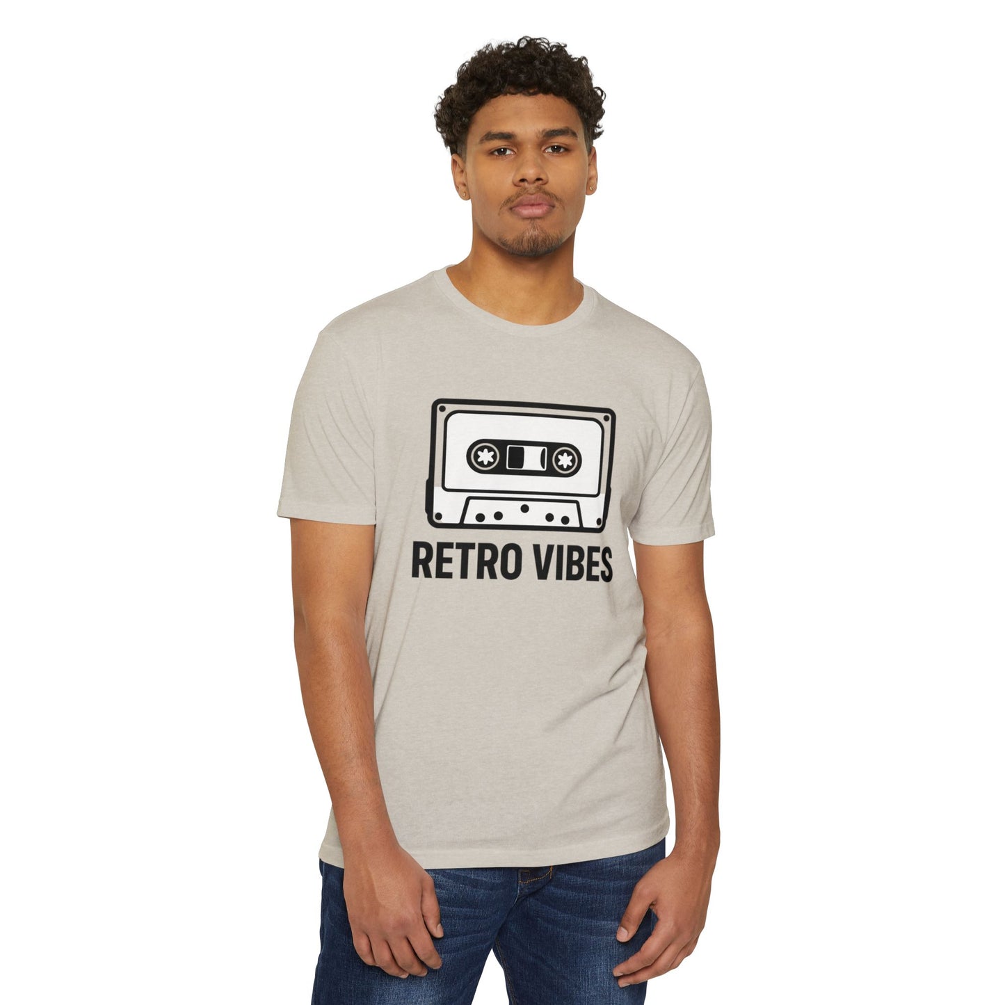 Retro Vibes Unisex T-Shirt, Vintage Music Tee, Perfect for Music Lovers, Gift for Friends, Casual Wear, Retro Style Tee