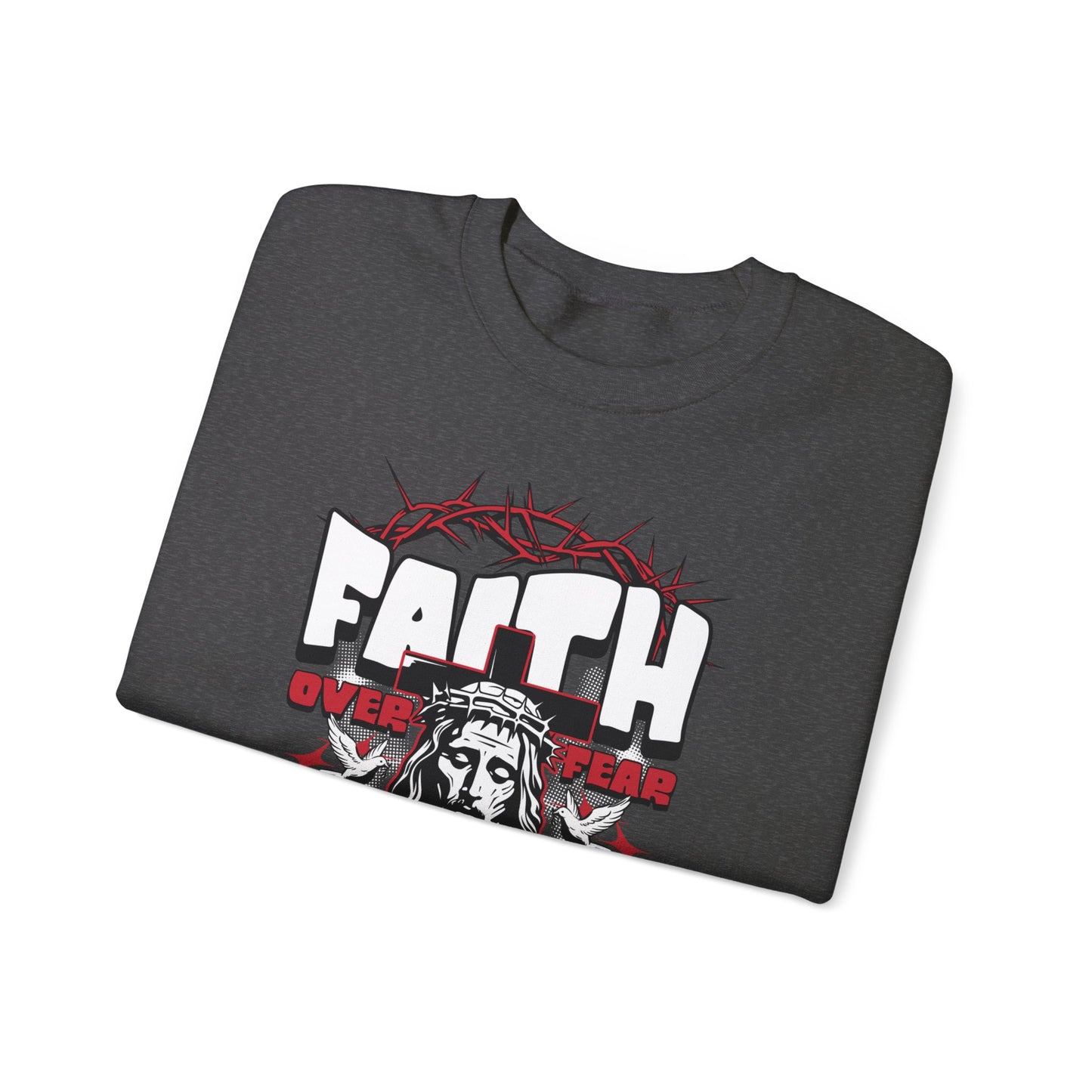 Faith in Jesus Sweatshirt: Warmth & Devotion | Jarastyle Divine Collection