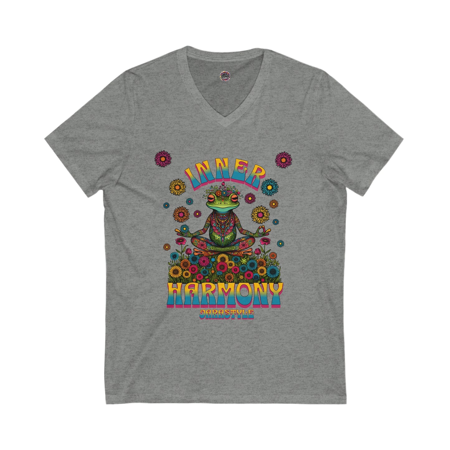 My Inner Harmony T-Shirt: Meditating Frog | Jarastyle Zen Collection