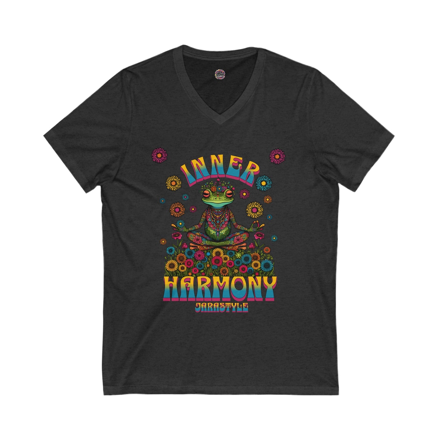 My Inner Harmony T-Shirt: Meditating Frog | Jarastyle Zen Collection