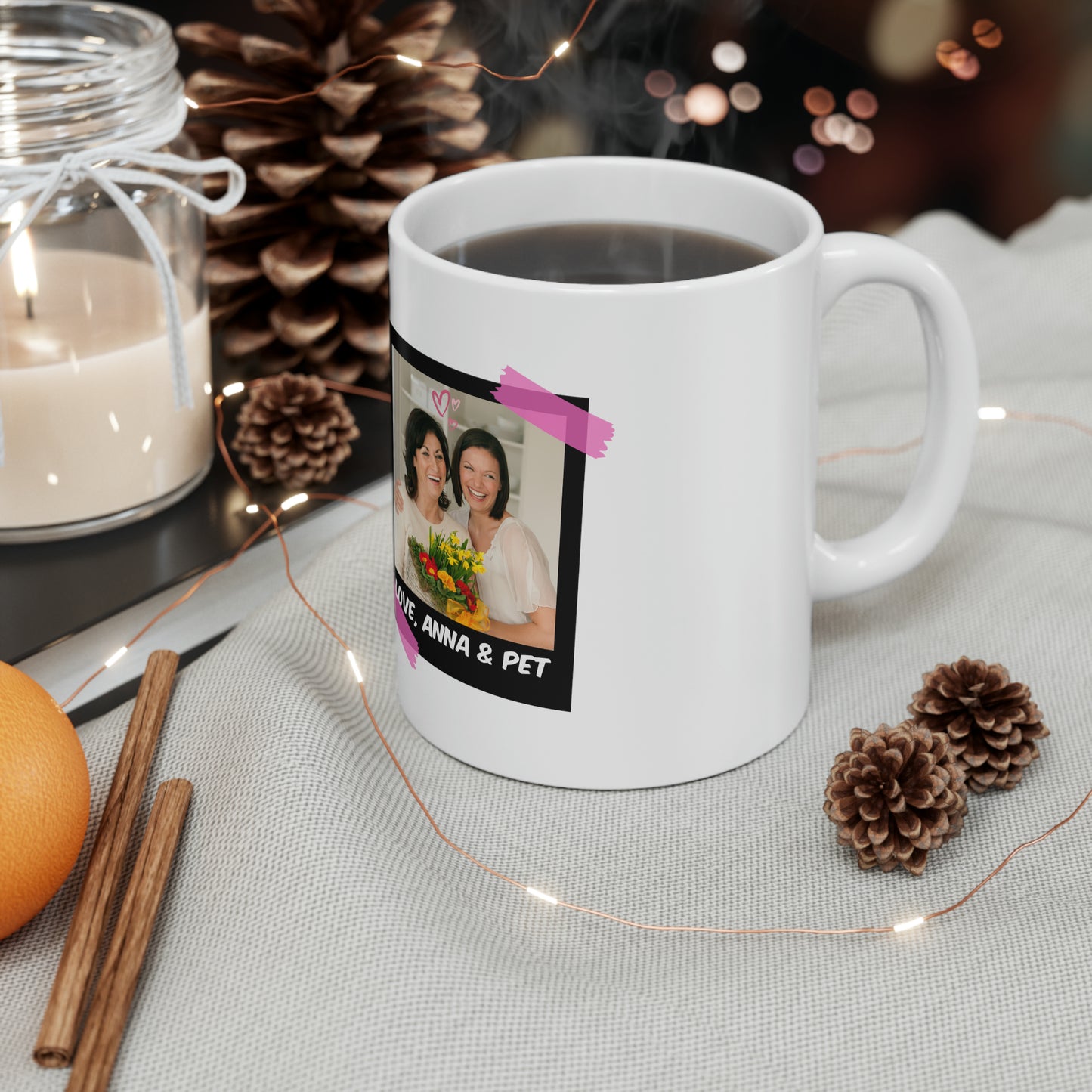 Custom Photo Mugs for Mom - Jarastyle's Personalized Gifts