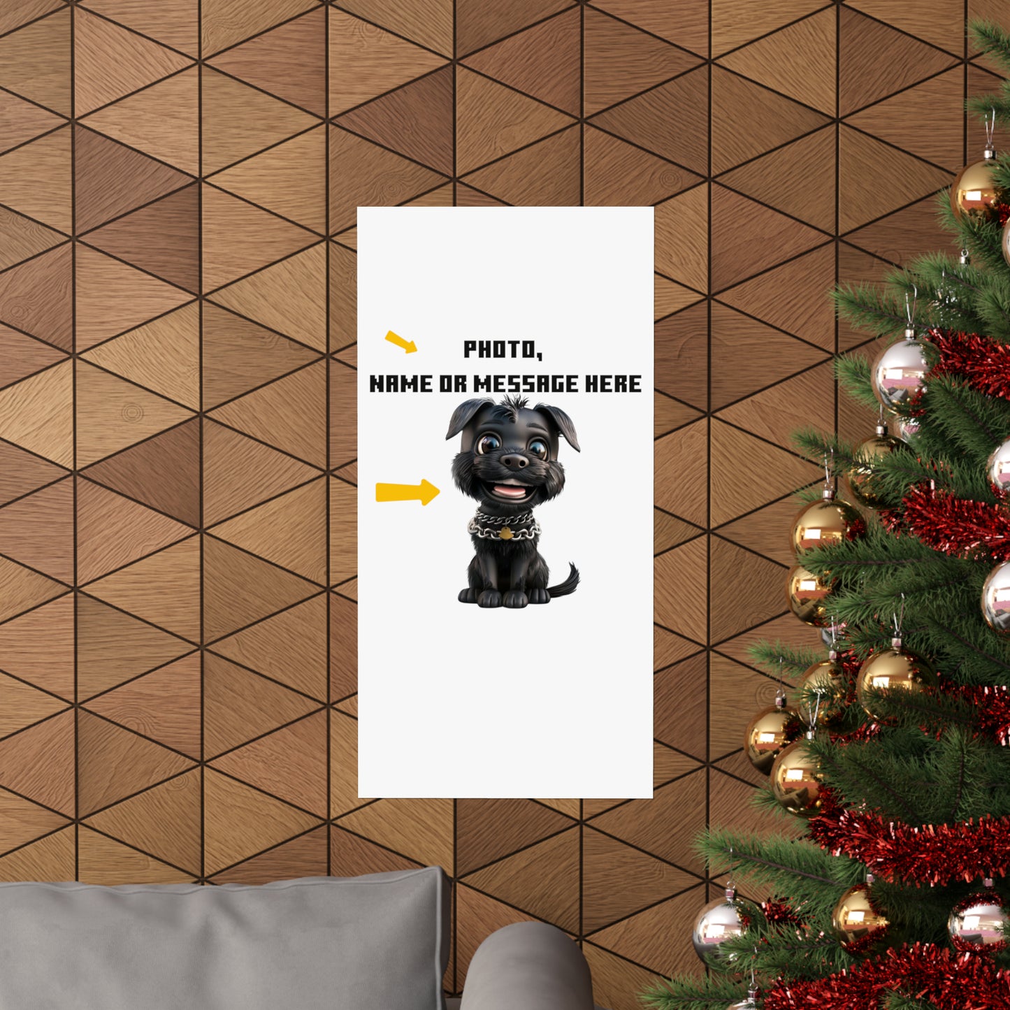 Create Your Masterpiece Poster: Custom Photo, Name, & Message | Jarastyle Personalized Gifts