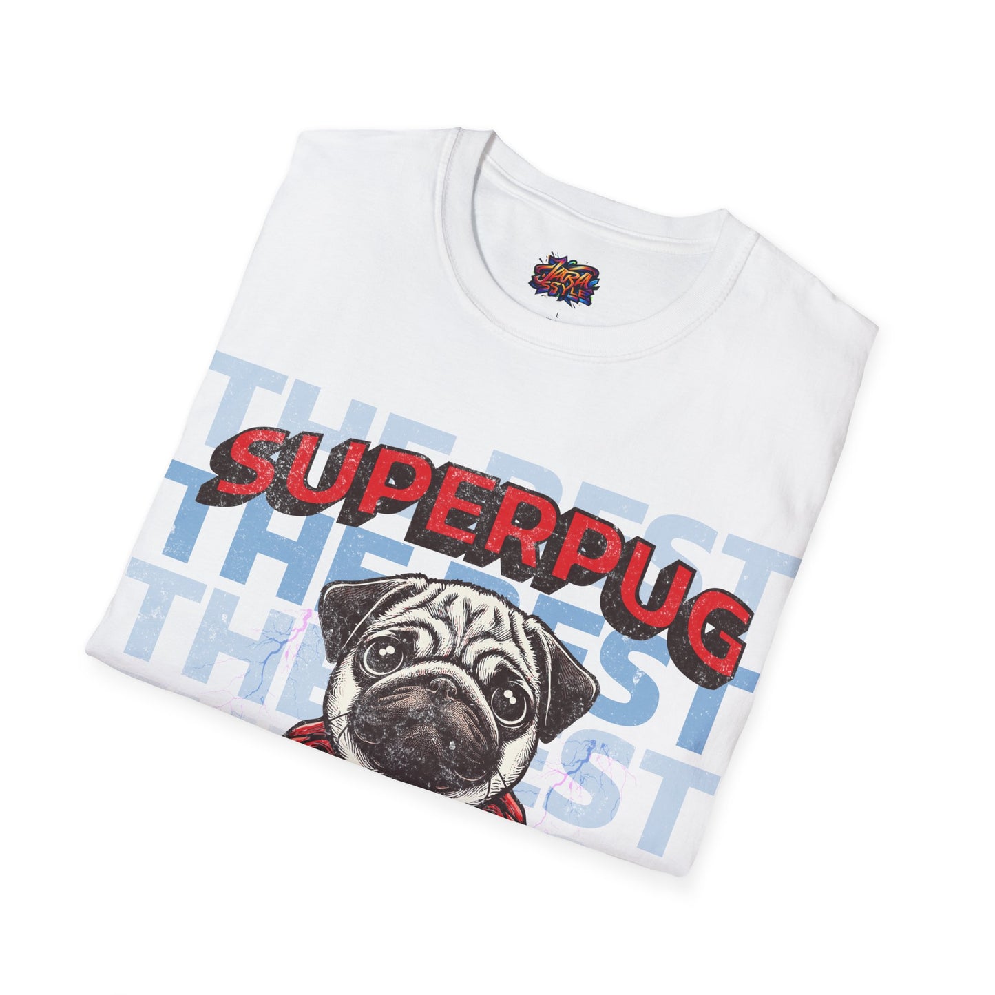 SuperPug Tee: Unleash Your Inner Hero | Jarastyle Collection