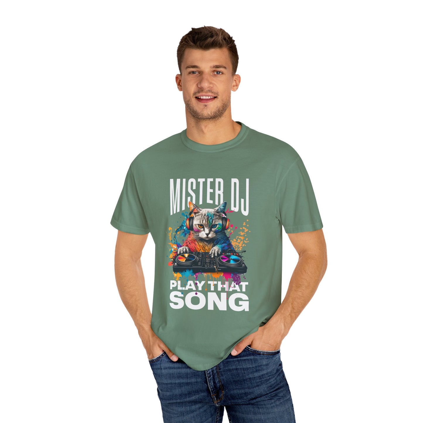 Mister DJ Play That Song Tee: Soundtrack of the Night | Jarastyle Music Lovers Collection