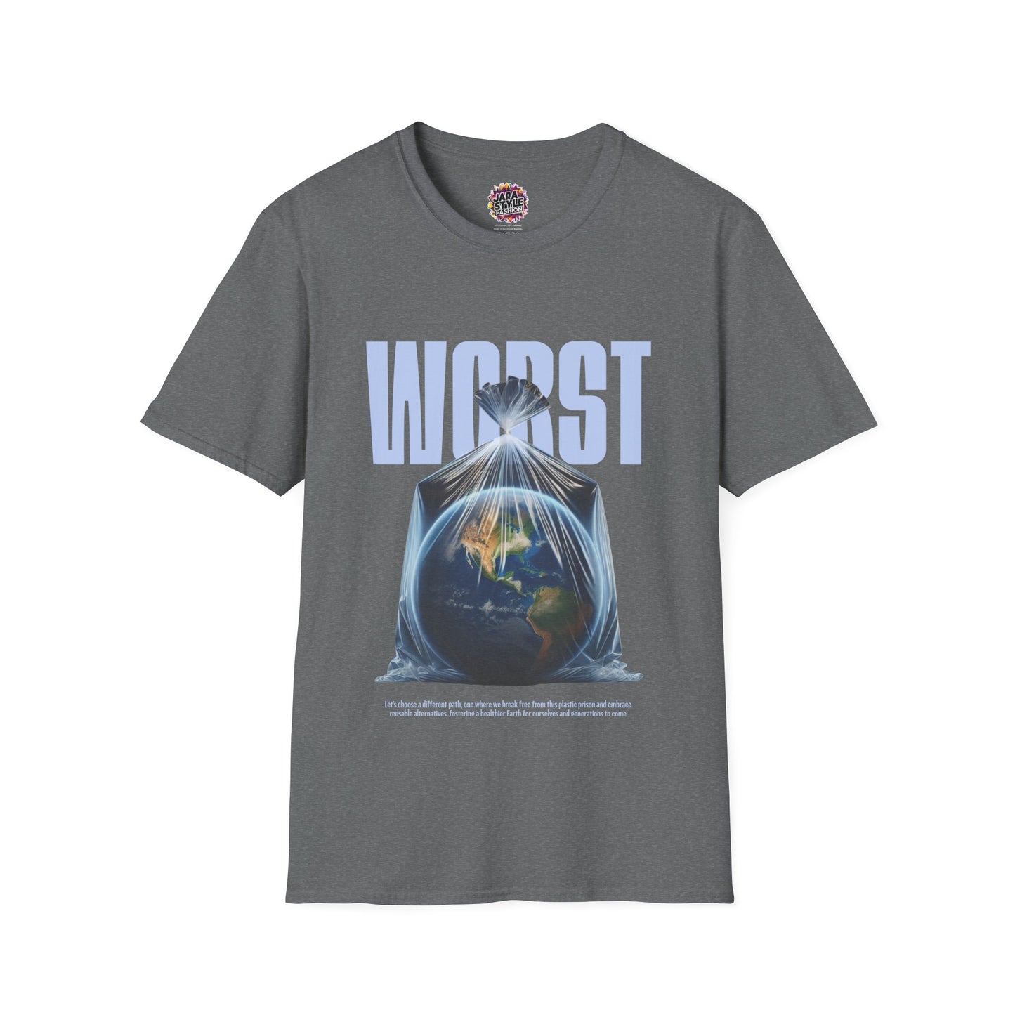 Planet in Peril Tee: A Call for Action | Jarastyle Eco Awareness Line