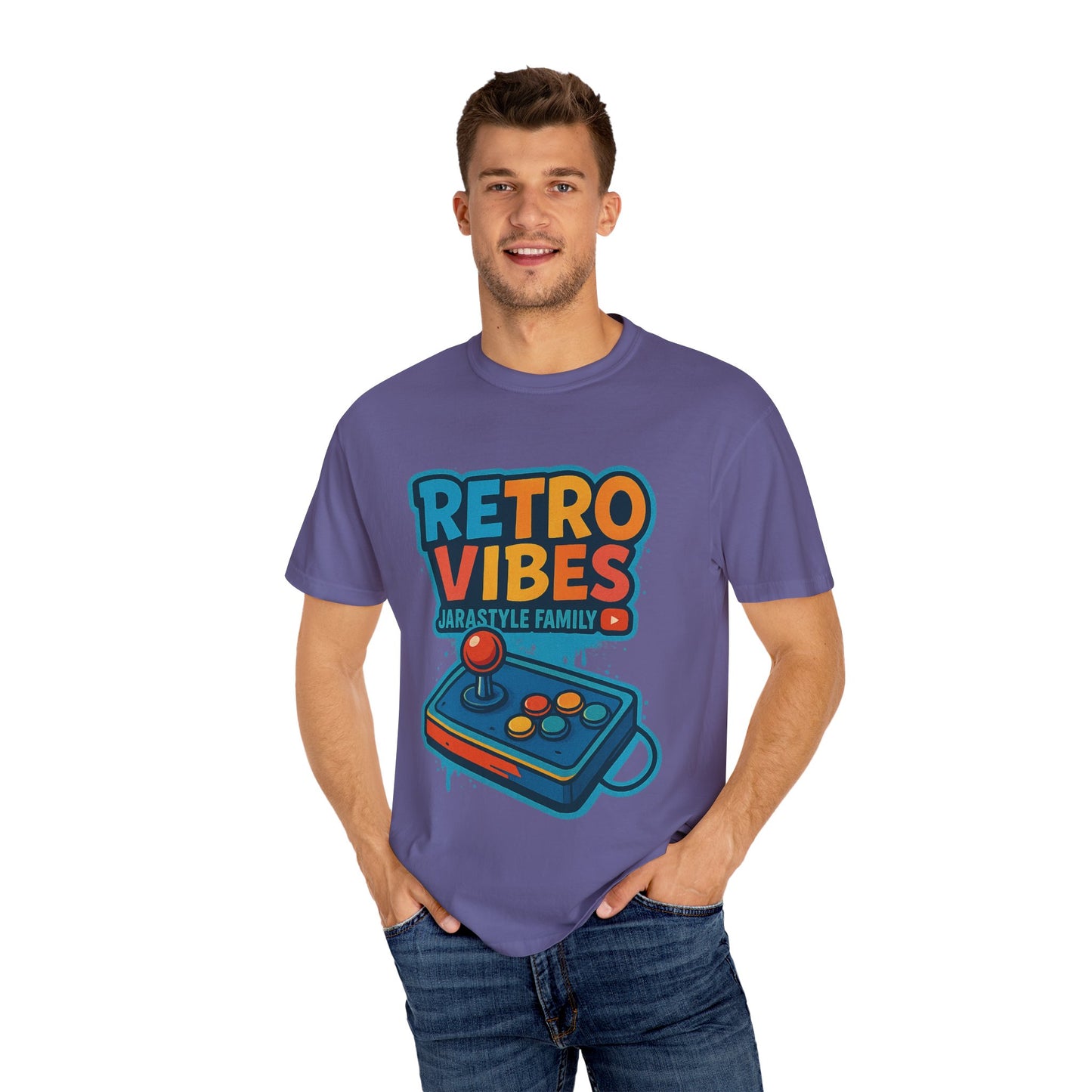 Retro Vibes Unisex T-Shirt | Gamer Apparel, Gift for Gamers, Casual Wear, YouTube Channel Merchandise, Vintage Gaming Tee