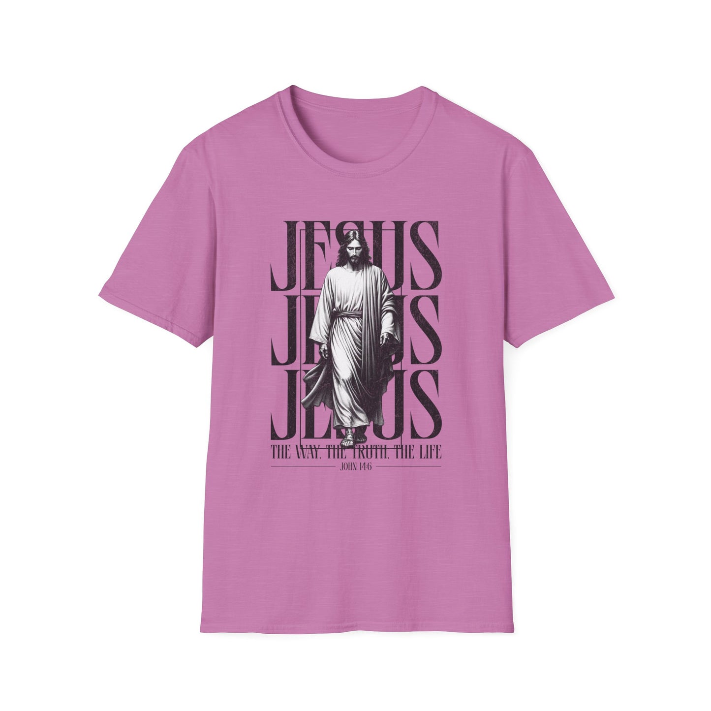Inspirational Graphic T-Shirt for Faith and Family, Jesus Tee, Family Reunion Apparel, Religious Gift, Everyday Wear