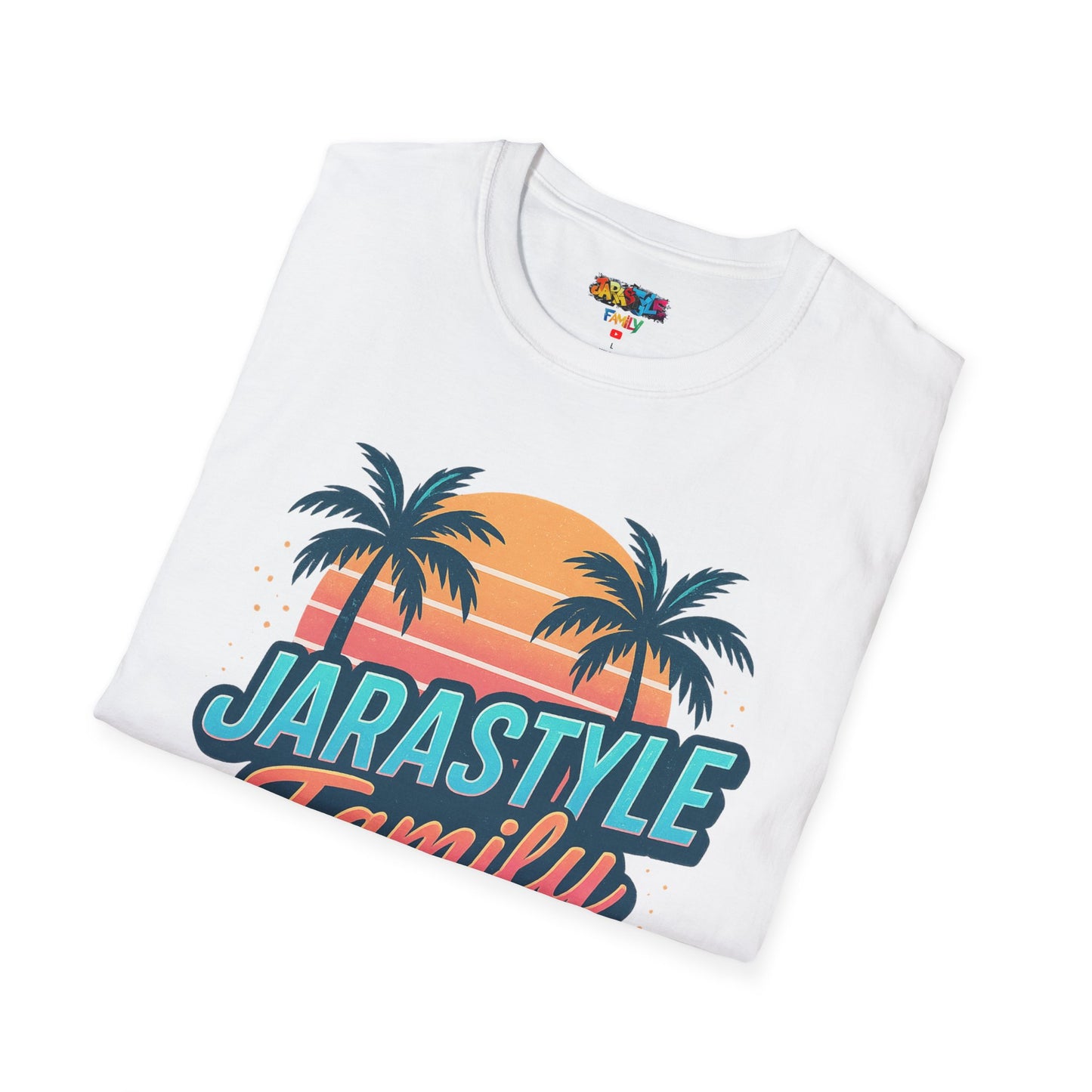 JARASTYLE Family T-Shirt - Unisex Softstyle Tee, Summer Vibes Shirt, Family Reunion Gift, Travel Clothing, YouTube Merchandise