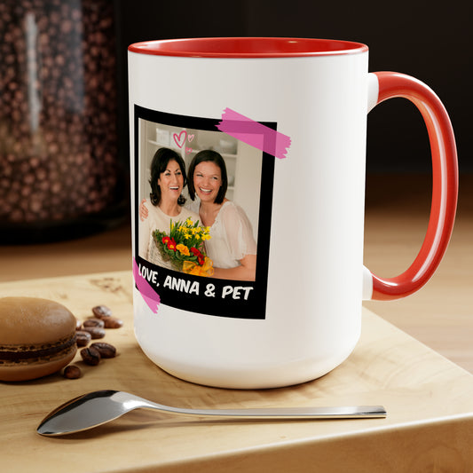 Custome Coffee Mugs, 15oz