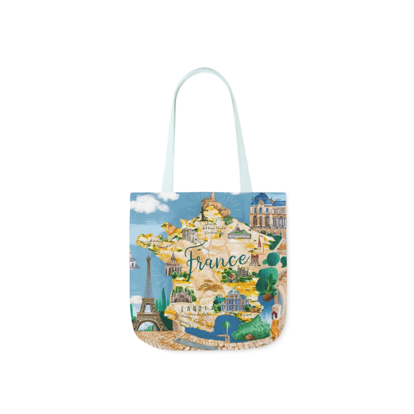Parisian Charm Tote Bag: Carry the Spirit of France | Jarastyle World Cities Collection