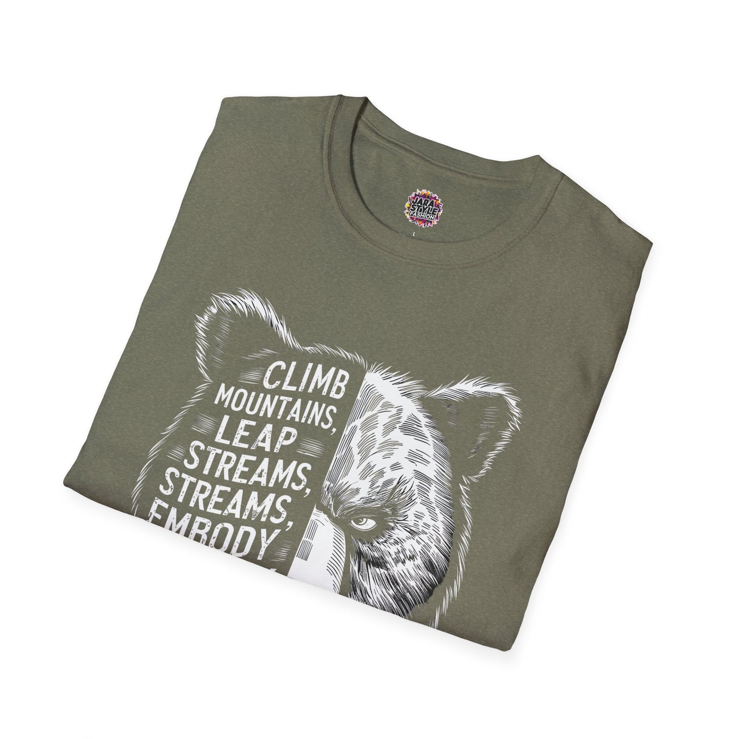 Climb the Mountain Hard Tee: Conquer Your Peaks | Jarastyle Ascent Collection