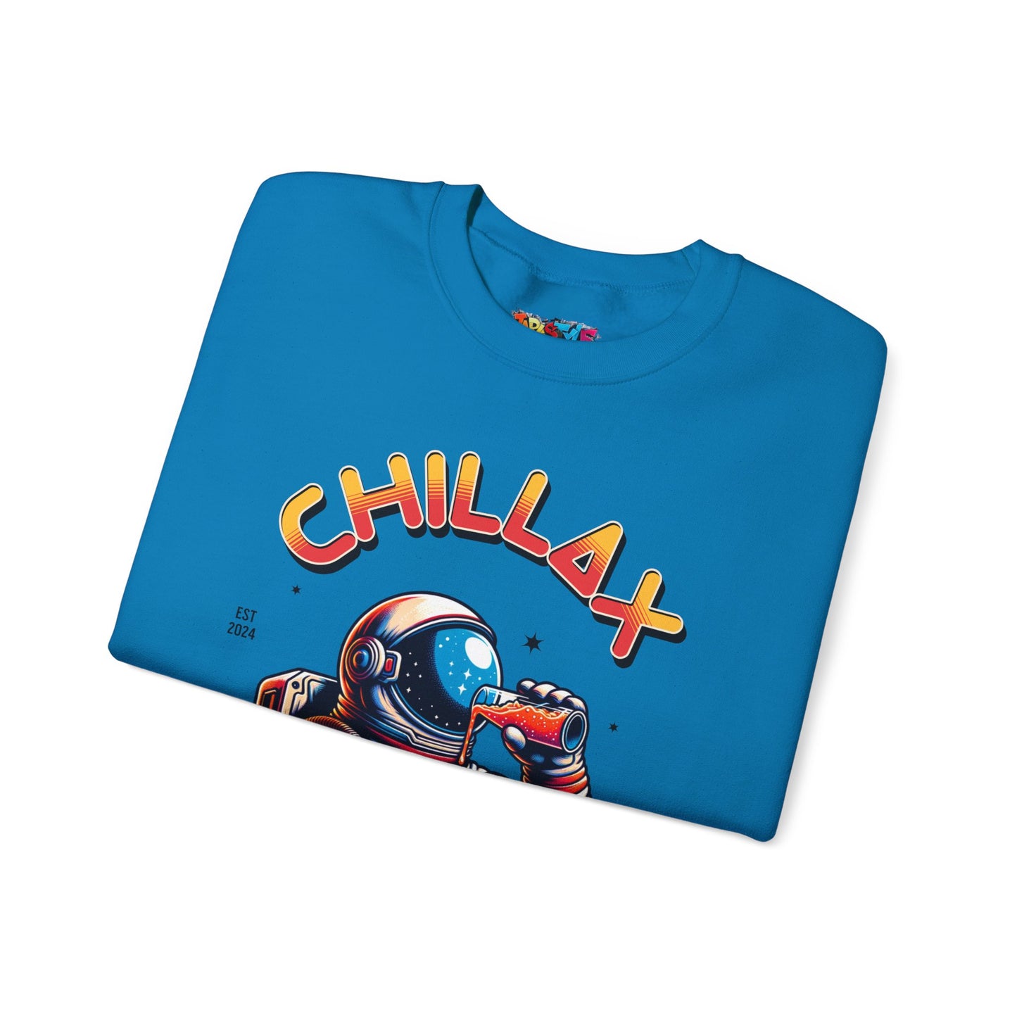 Chillax & Enjoy the Ramp Sweatshirt: Skateboarding Vibes | Jarastyle Skate Fam Collection
