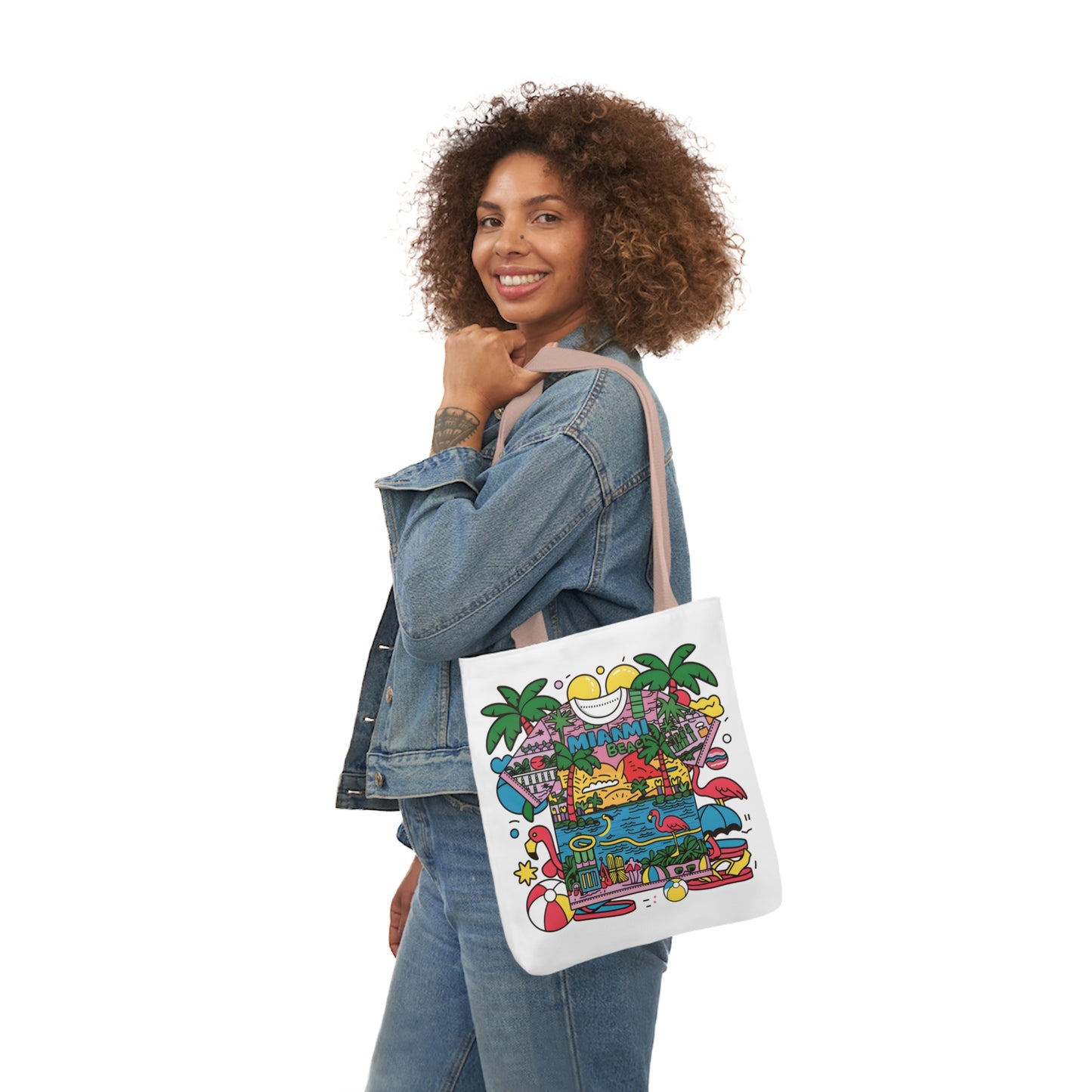 Miami Beach Vibes Tote: Sunshine & Style on the Go | Jarastyle Coastal Collection