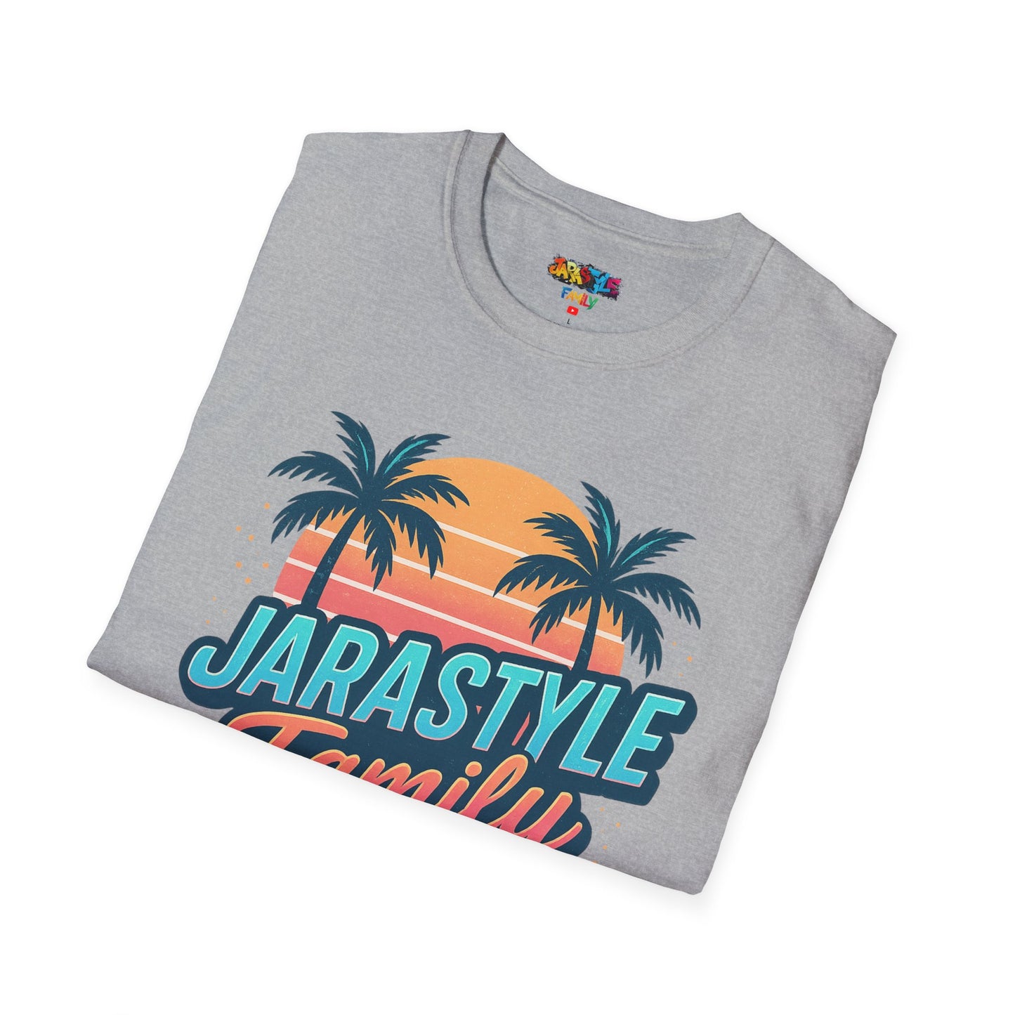 JARASTYLE Family T-Shirt - Unisex Softstyle Tee, Summer Vibes Shirt, Family Reunion Gift, Travel Clothing, YouTube Merchandise